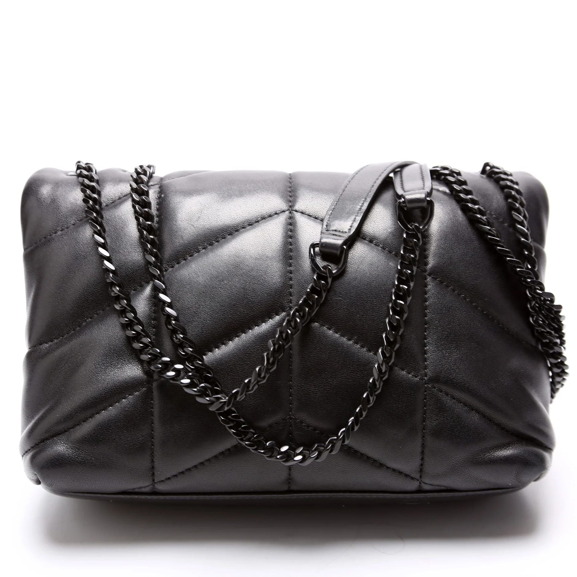 759337 Loulou Toy Quilted Lambskin Black - Image 3