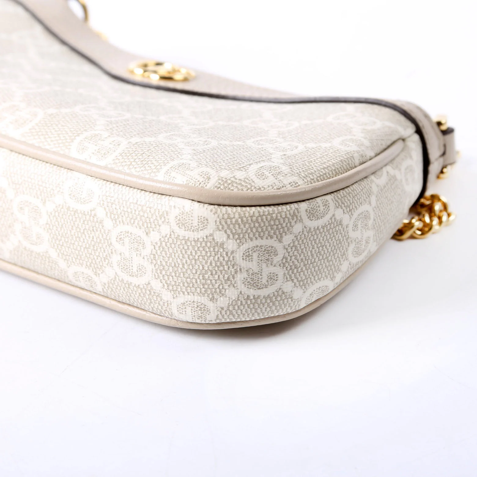 764960 GG Supreme Ophidia Mini Bag Beige/Gold - Image 7