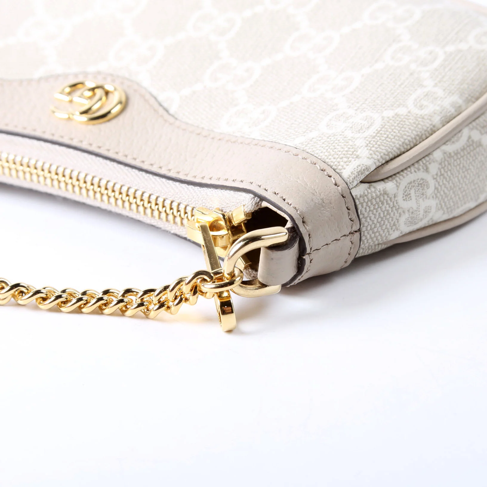 764960 GG Supreme Ophidia Mini Bag Beige/Gold - Image 9