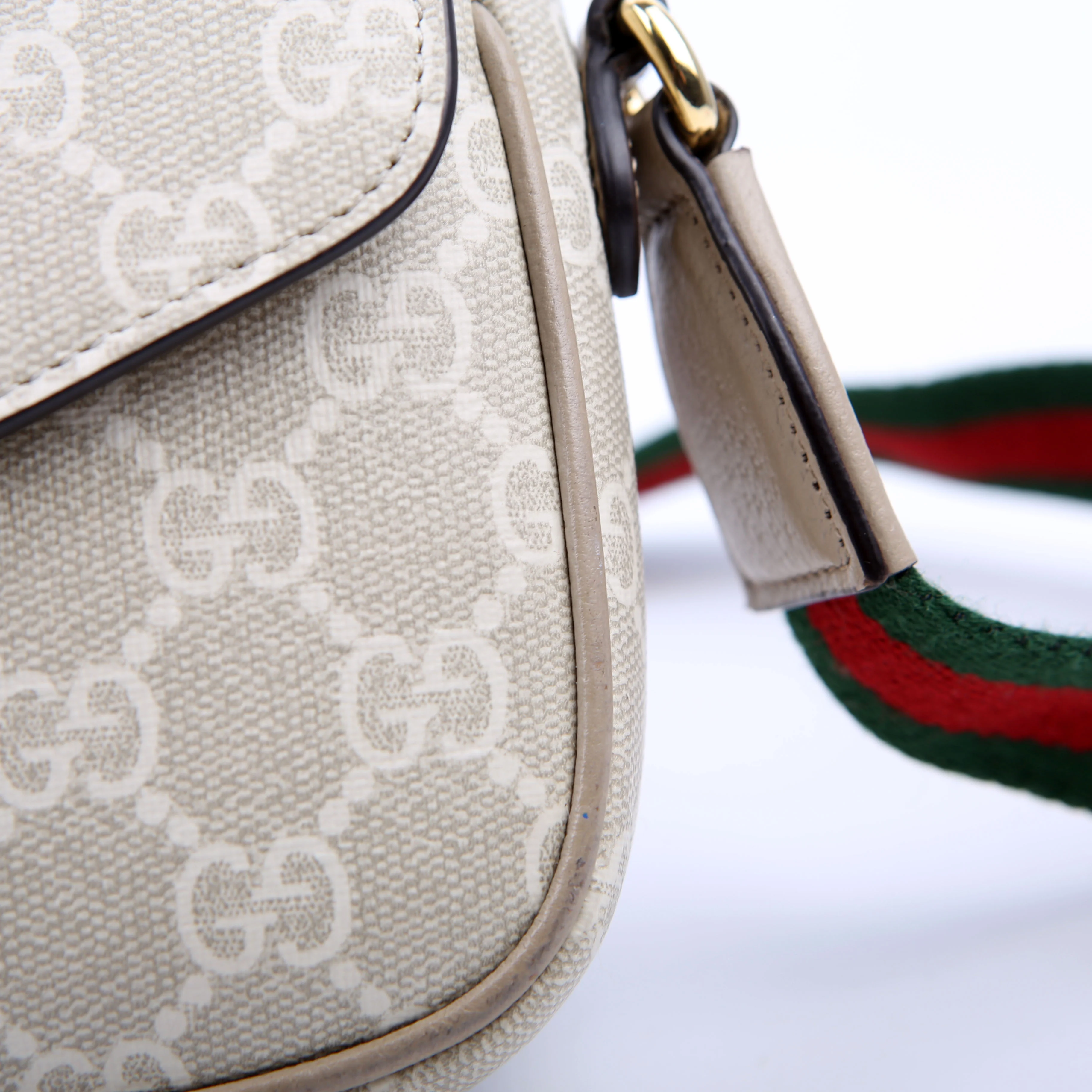 764961 GG Supreme Ophidia Mini Bag White - Image 10