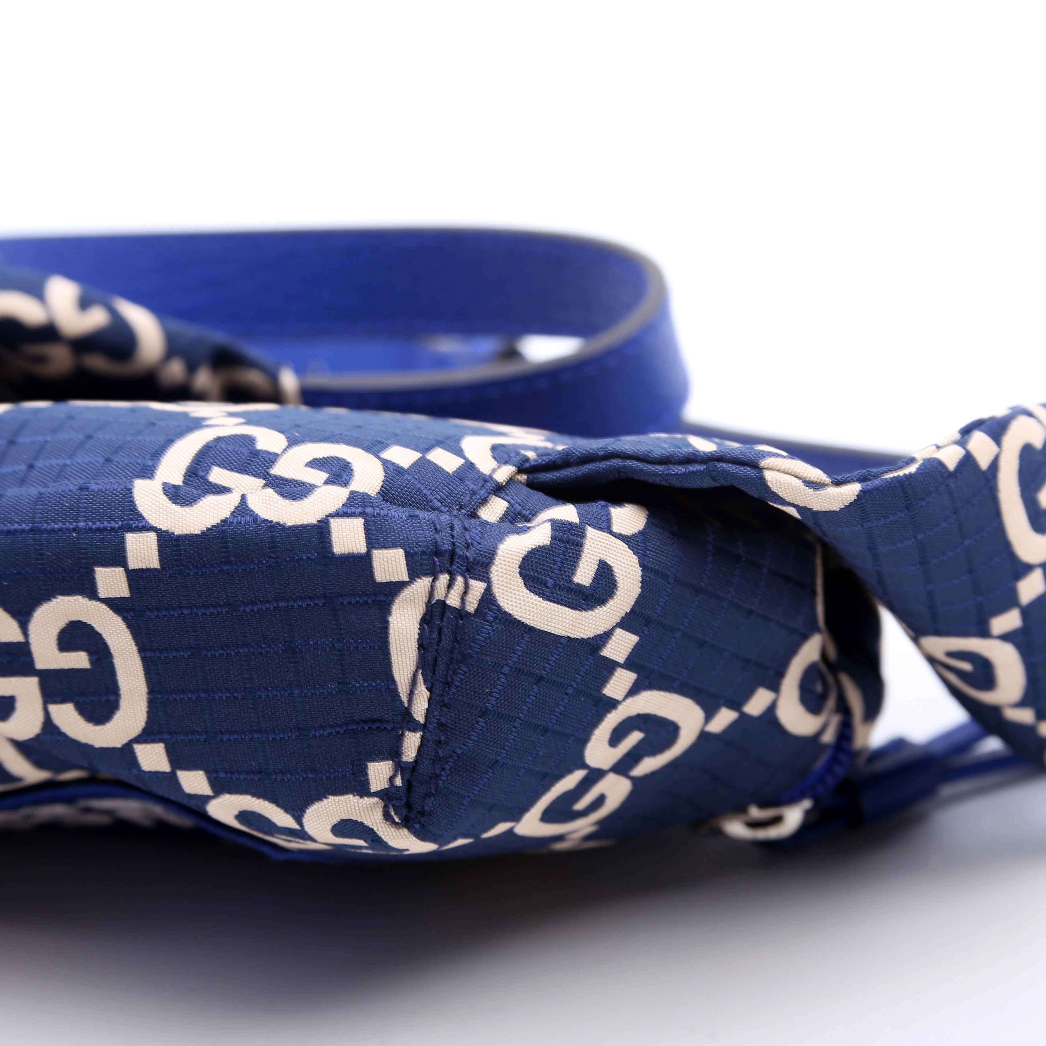 767934 Ripstop Nylon Belt Bag Blue - Image 7