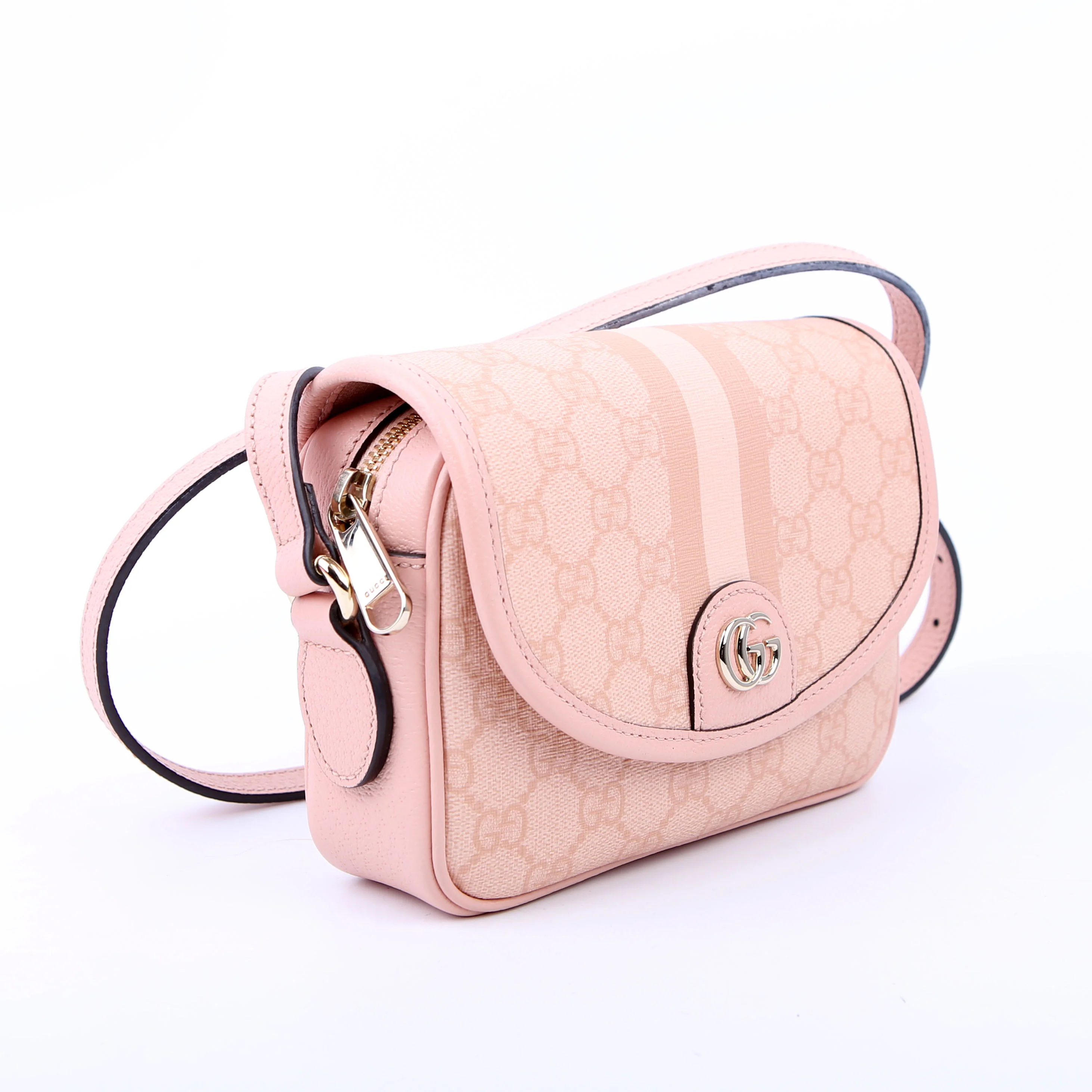 772239 GG Supreme Ophidia Mini Bag Pink - Image 2
