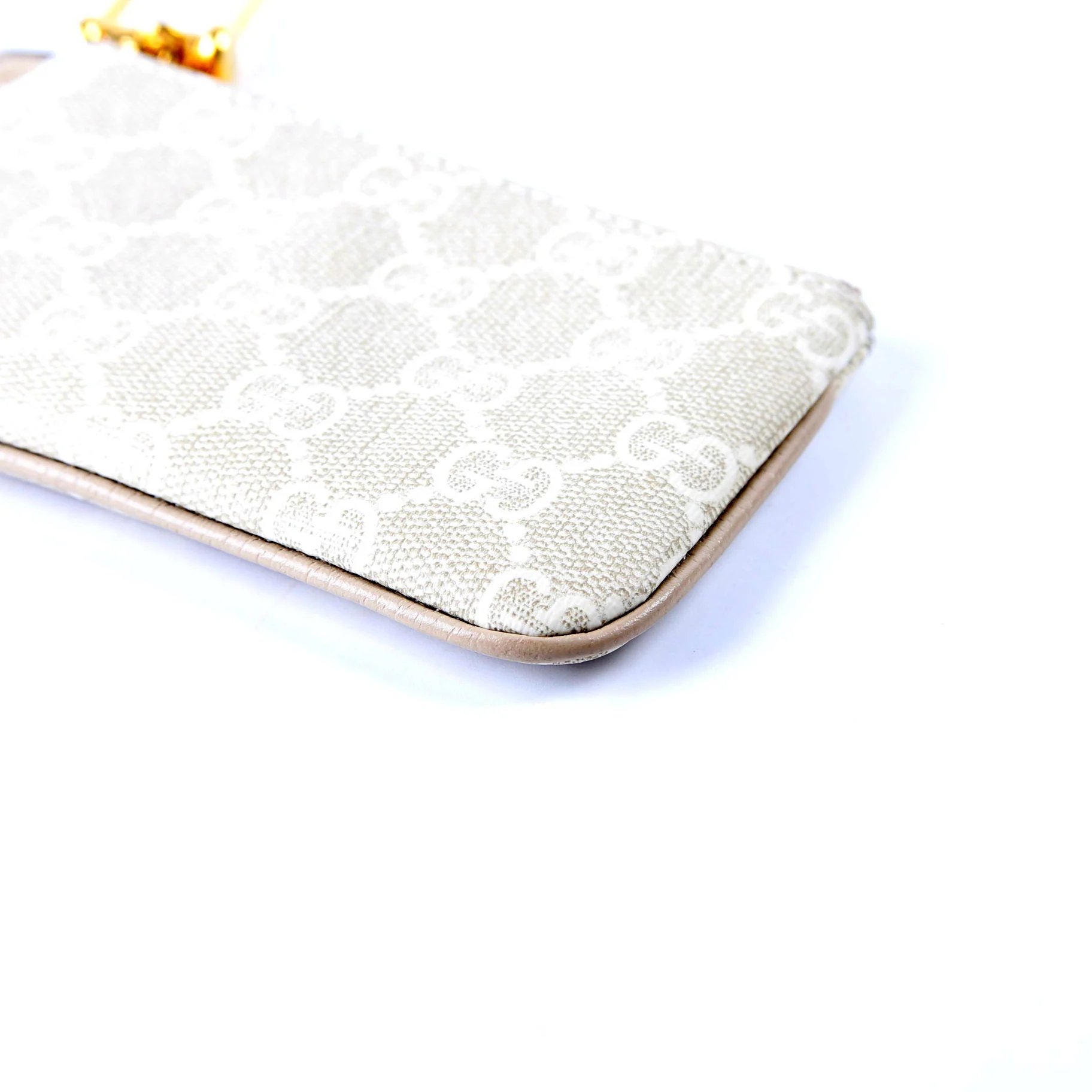 772321 GG Canvas Ophidia Key Case Beige - Image 4