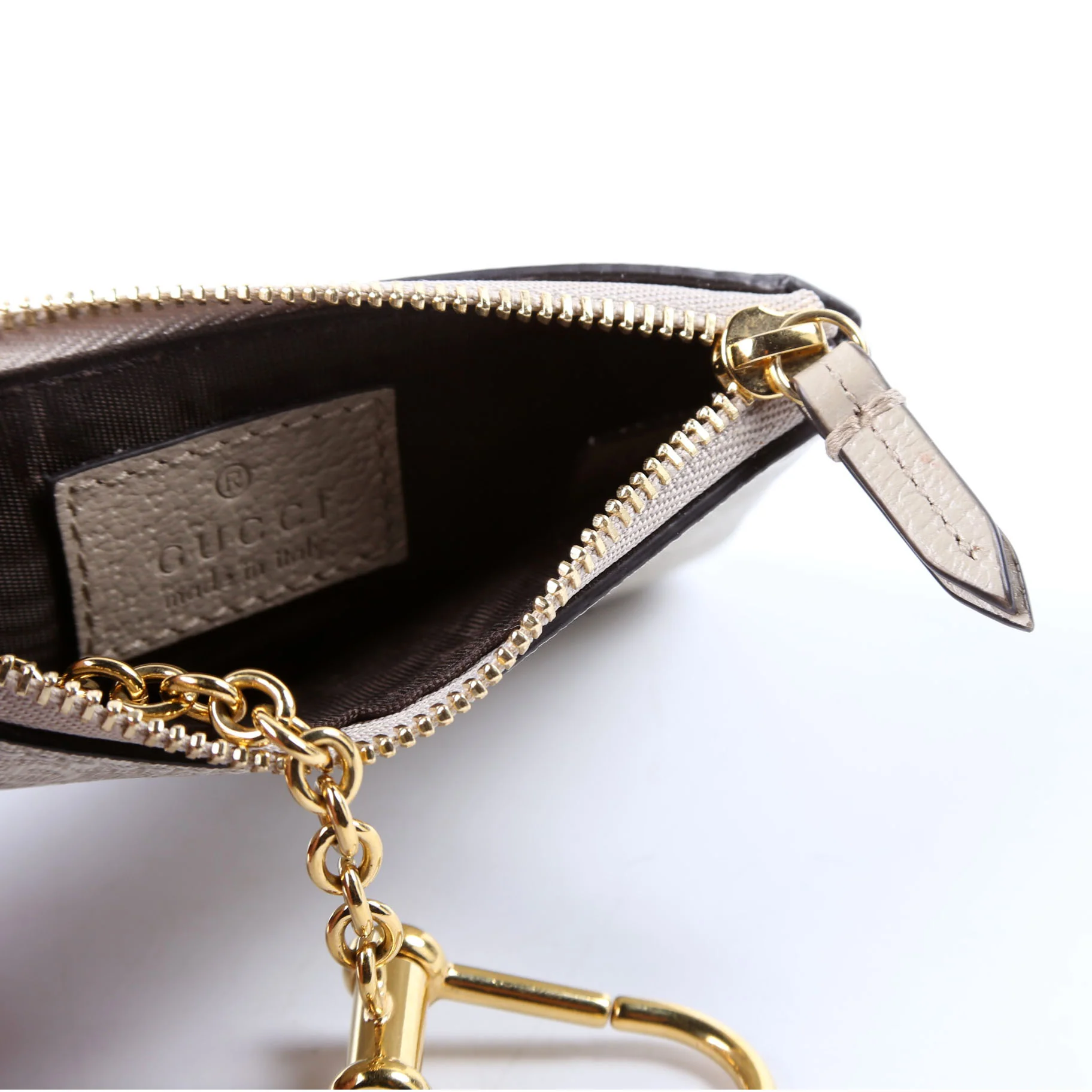 772321 GG Canvas Ophidia Key Case Beige - Image 6