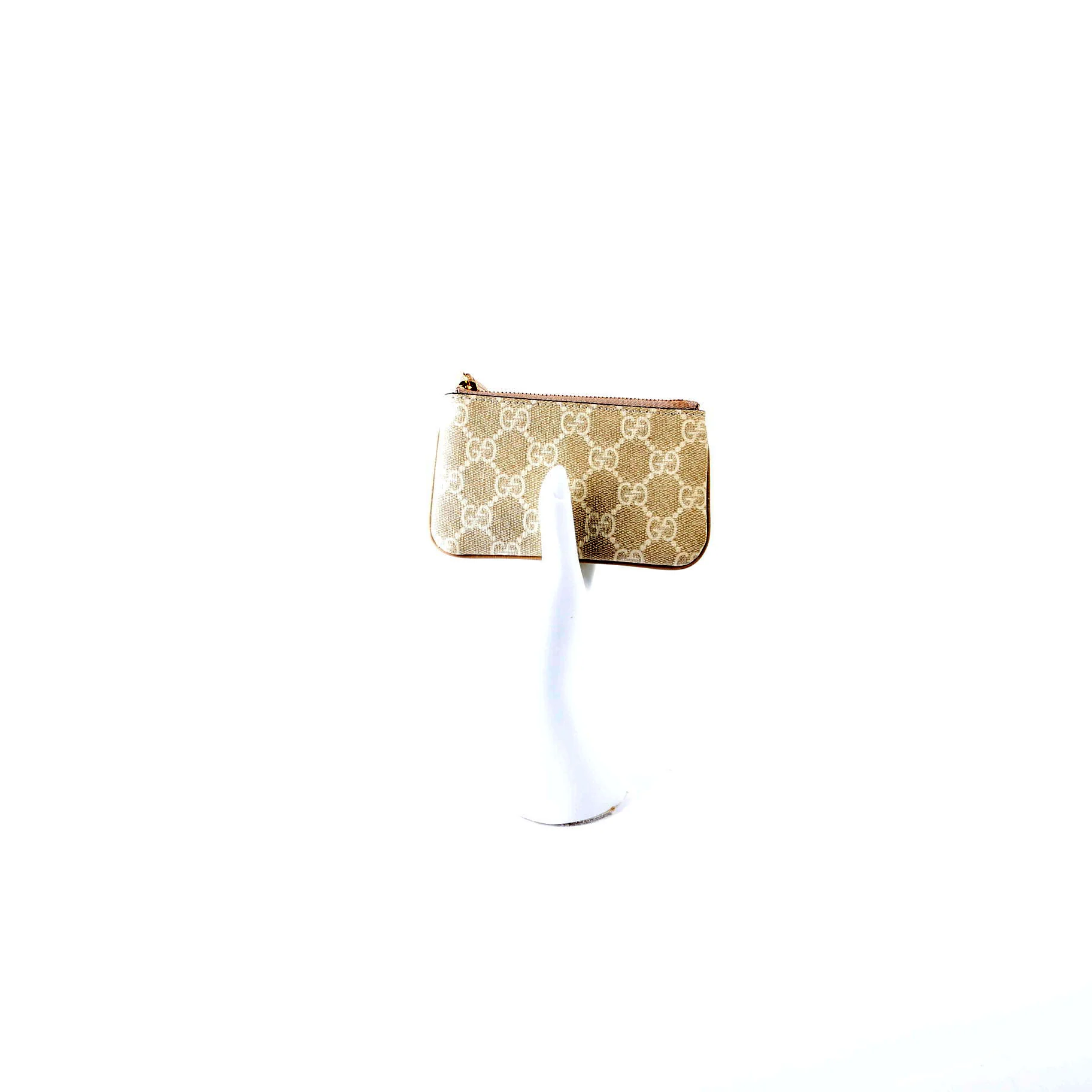 772321 GG Canvas Ophidia Key Case Beige - Image 7