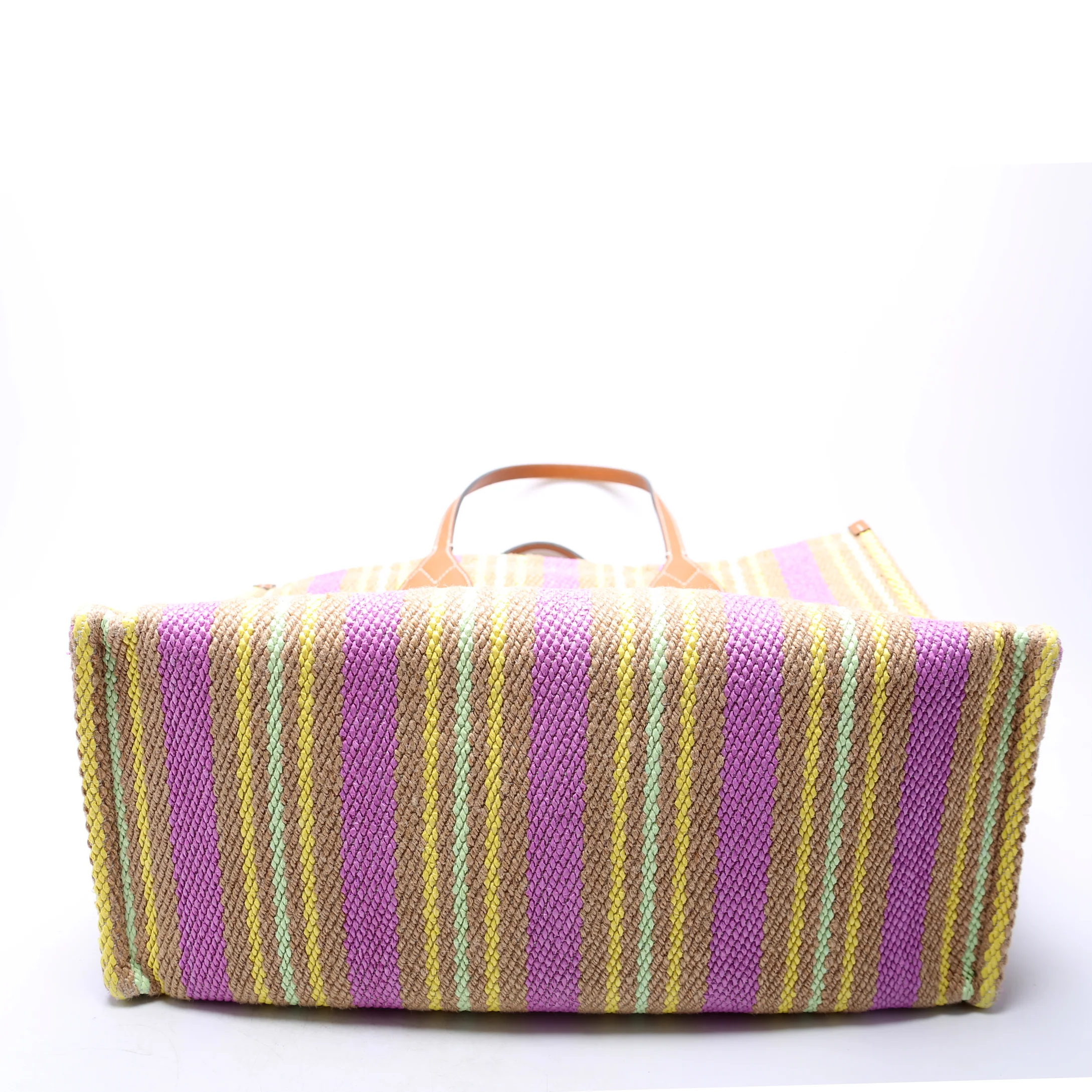 779674 Jute Tote Medium Multicolor - Image 4