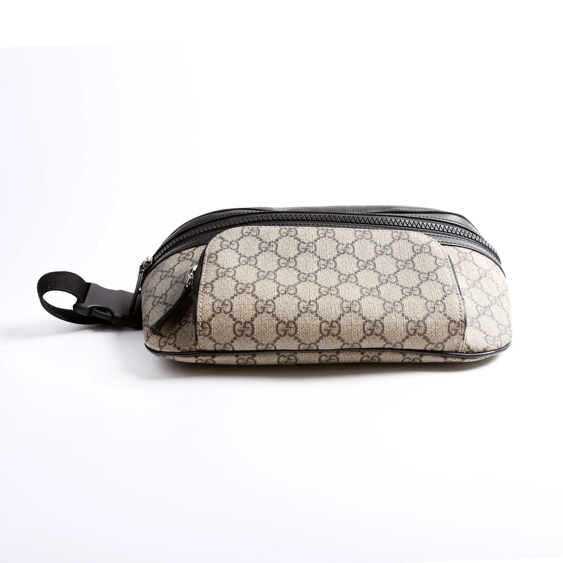 779843 GG Supreme Belt Bag Black/Beige - Image 5