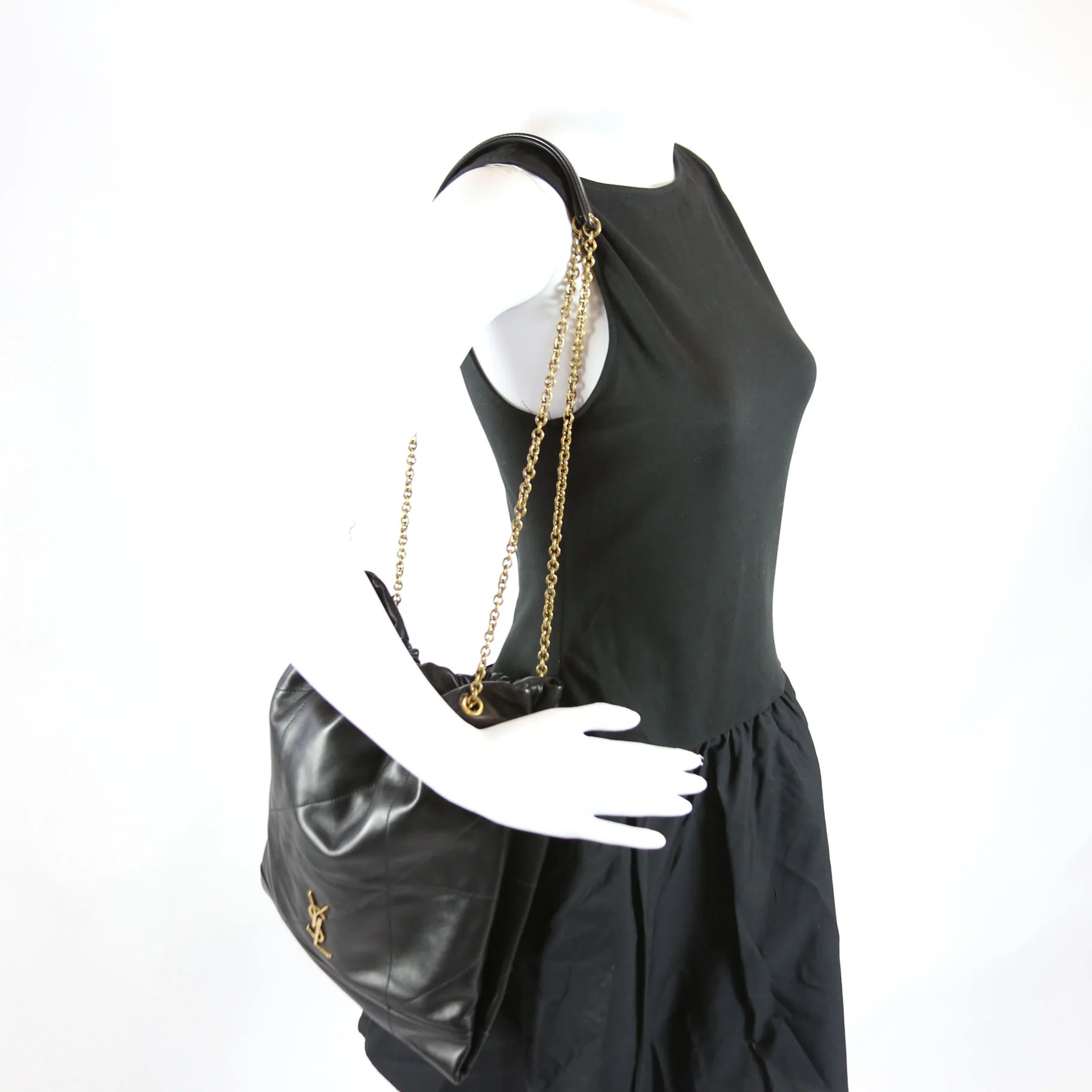 781666 Jamie 4.3 Pochon Lambskin Black - Image 10