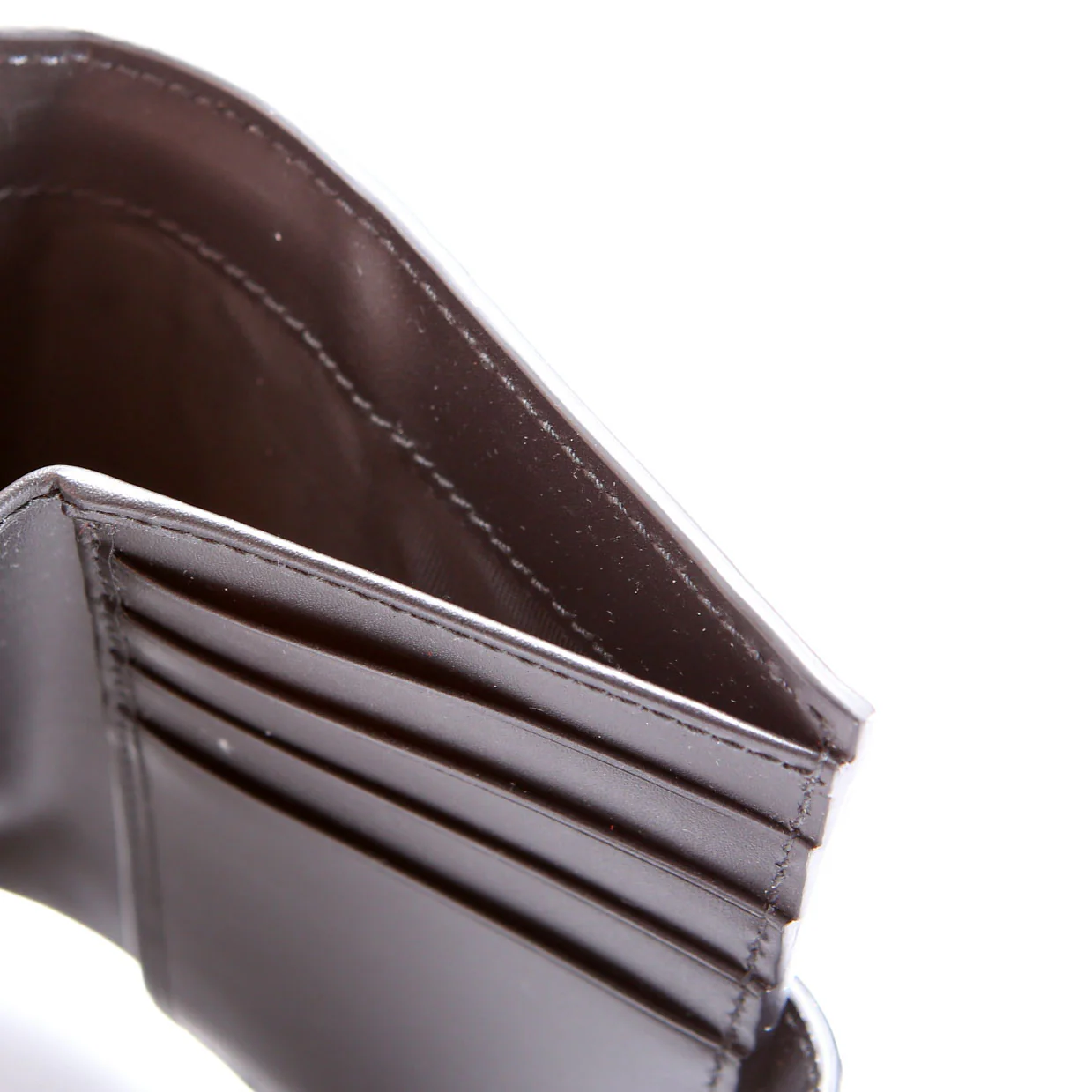790131 Jumbo GG Leather Medium Bifold Wallet Black - Image 8