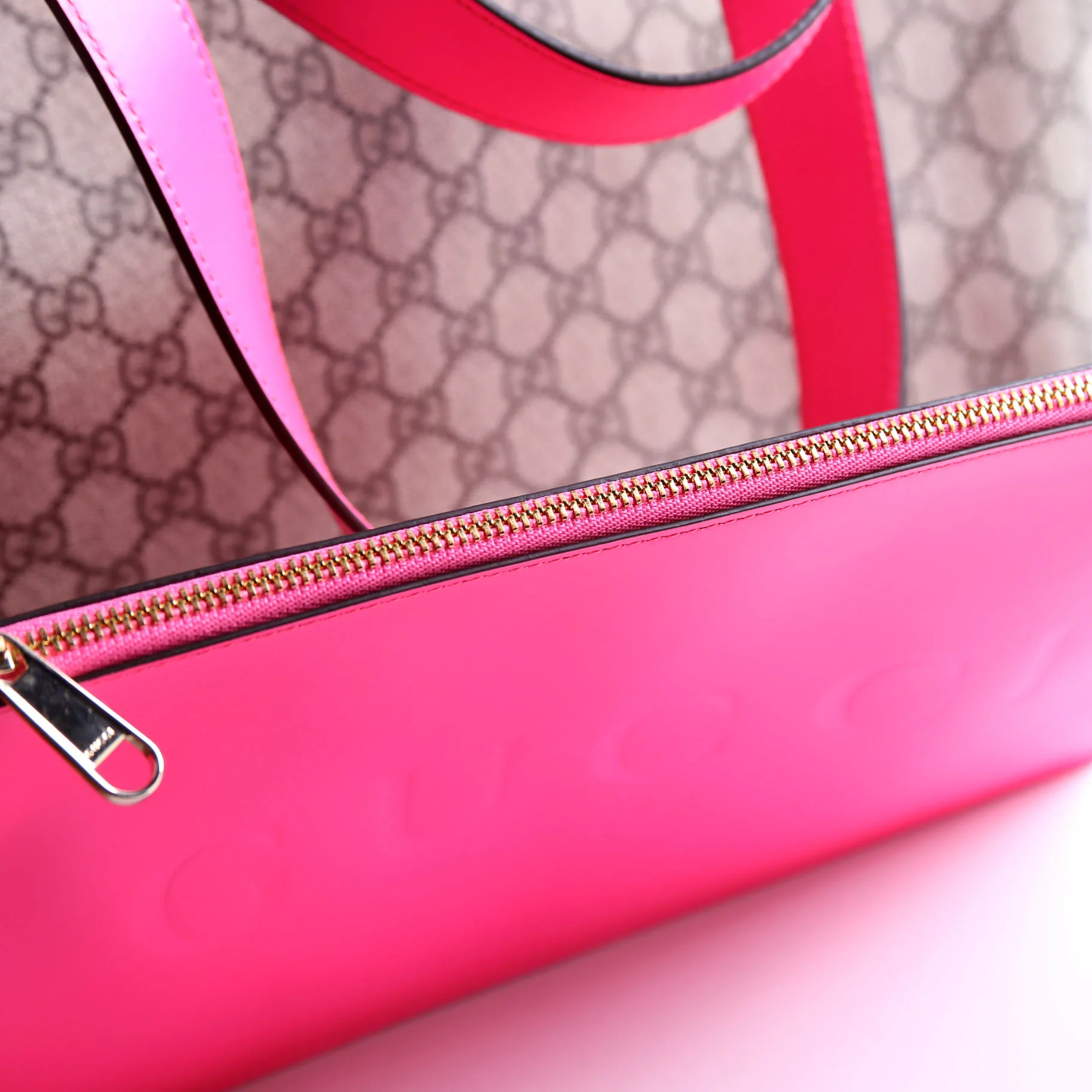 792529 GG Supreme Totissima Medium Tote Pink - Image 6
