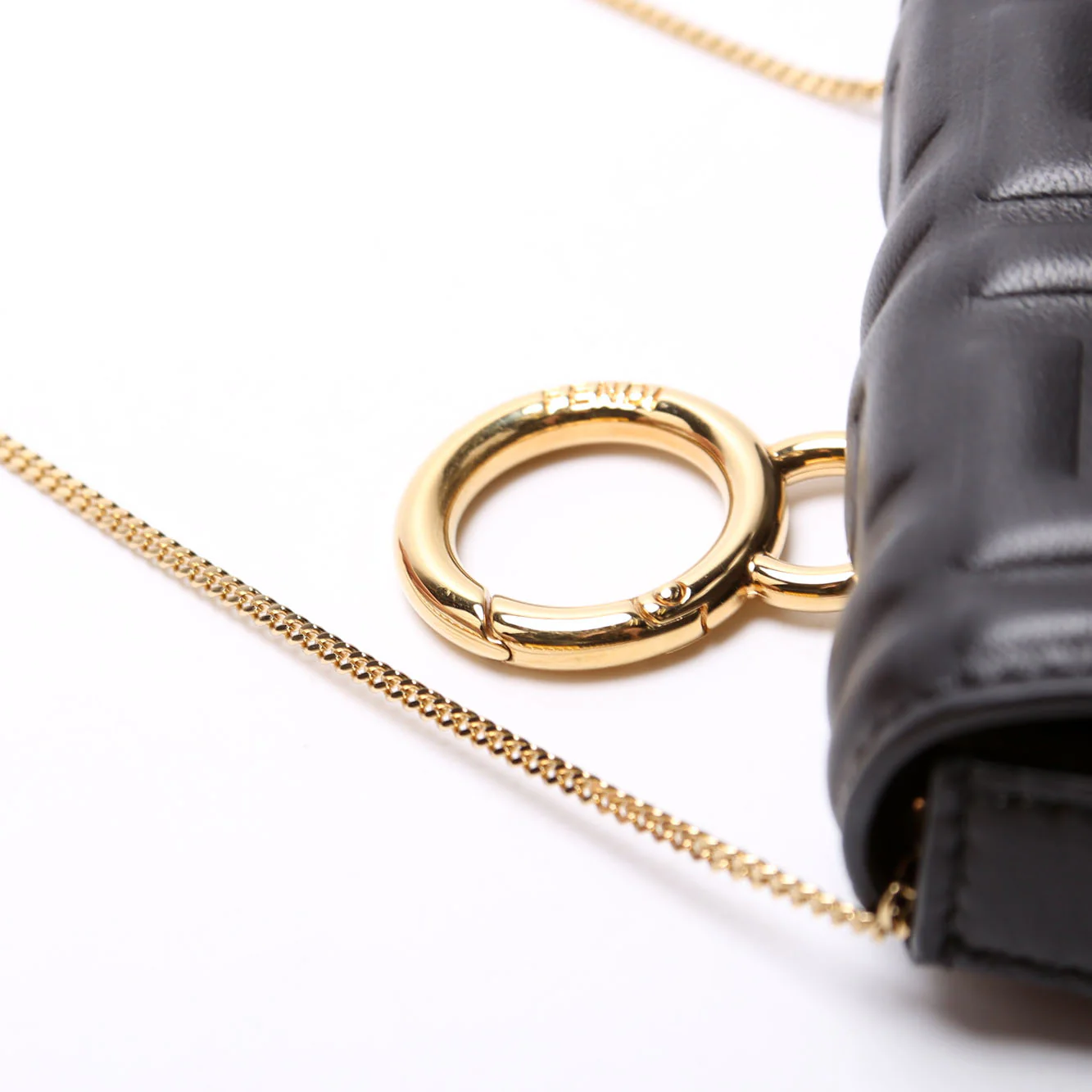 7AR844 Nano Baguette Charm Black - Image 6