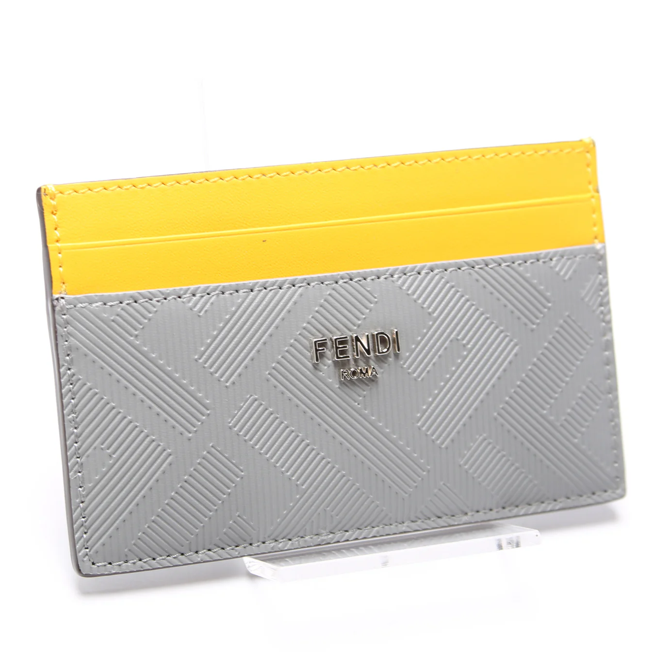 7M0347 FF Shadow Leather Card Holder - Image 2
