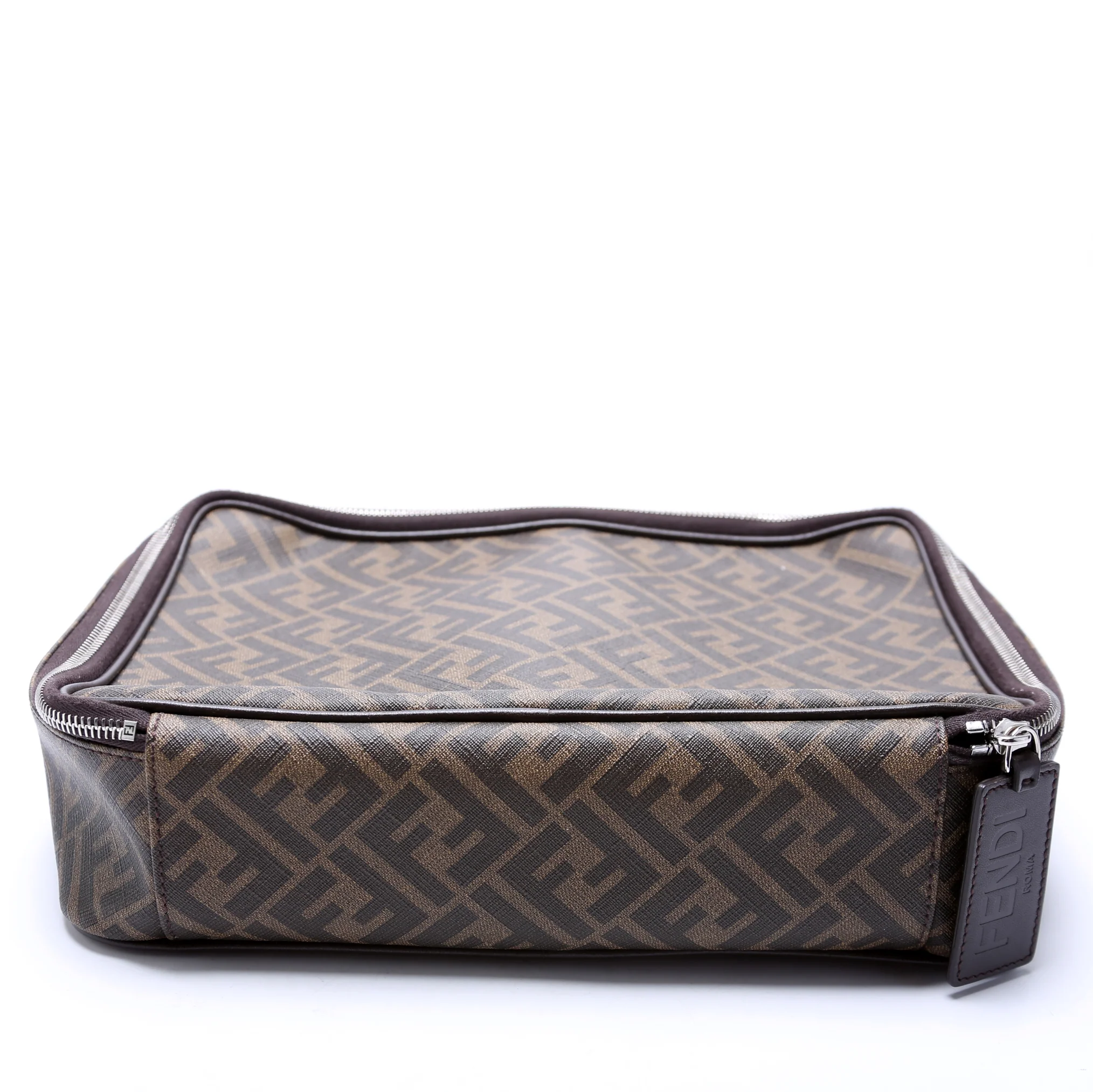 7N0128 FF Coated Canvas Large Travel Organizer Bag - Image 3