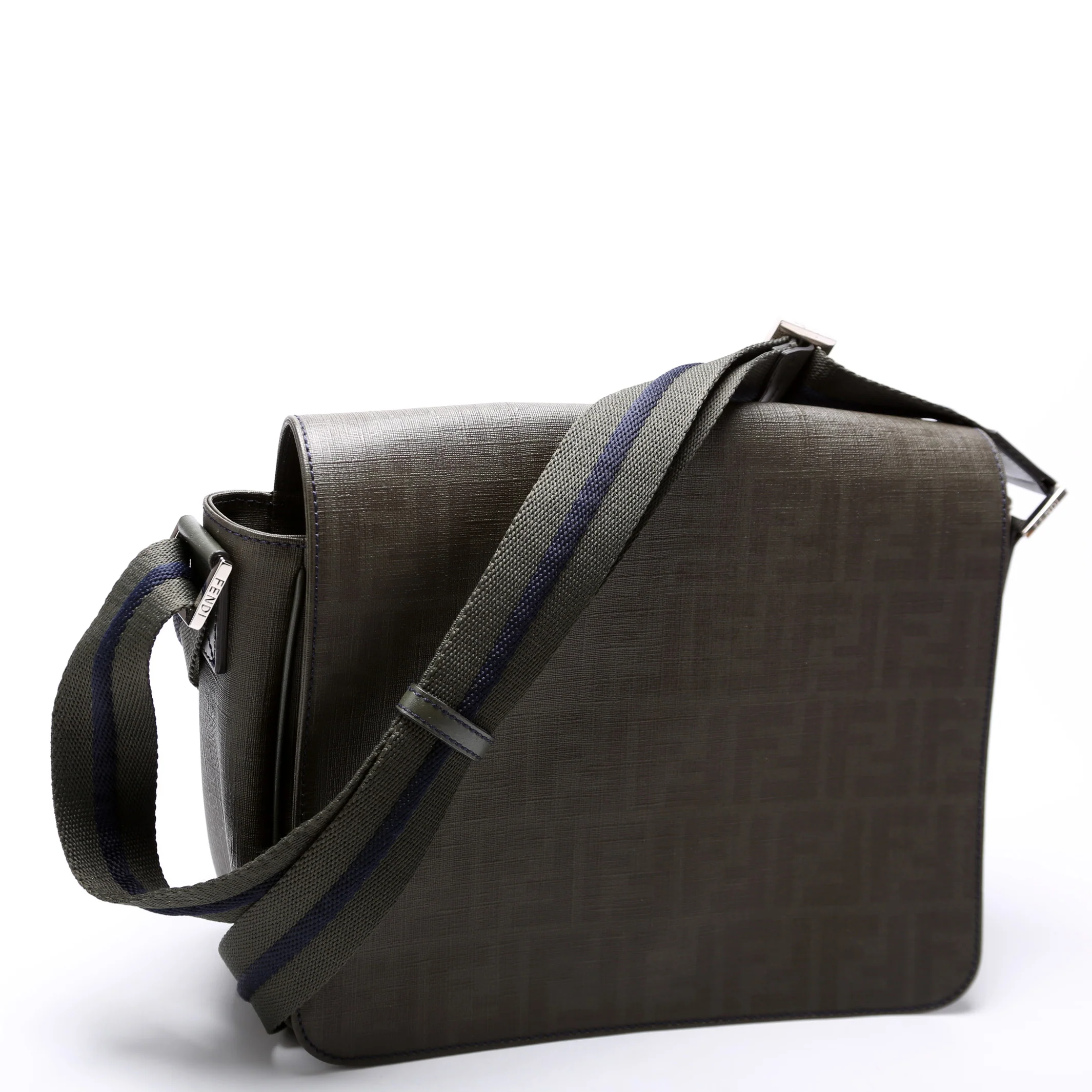 7VA258 Zucca Spalmati Coated Canvas Messenger - Image 2