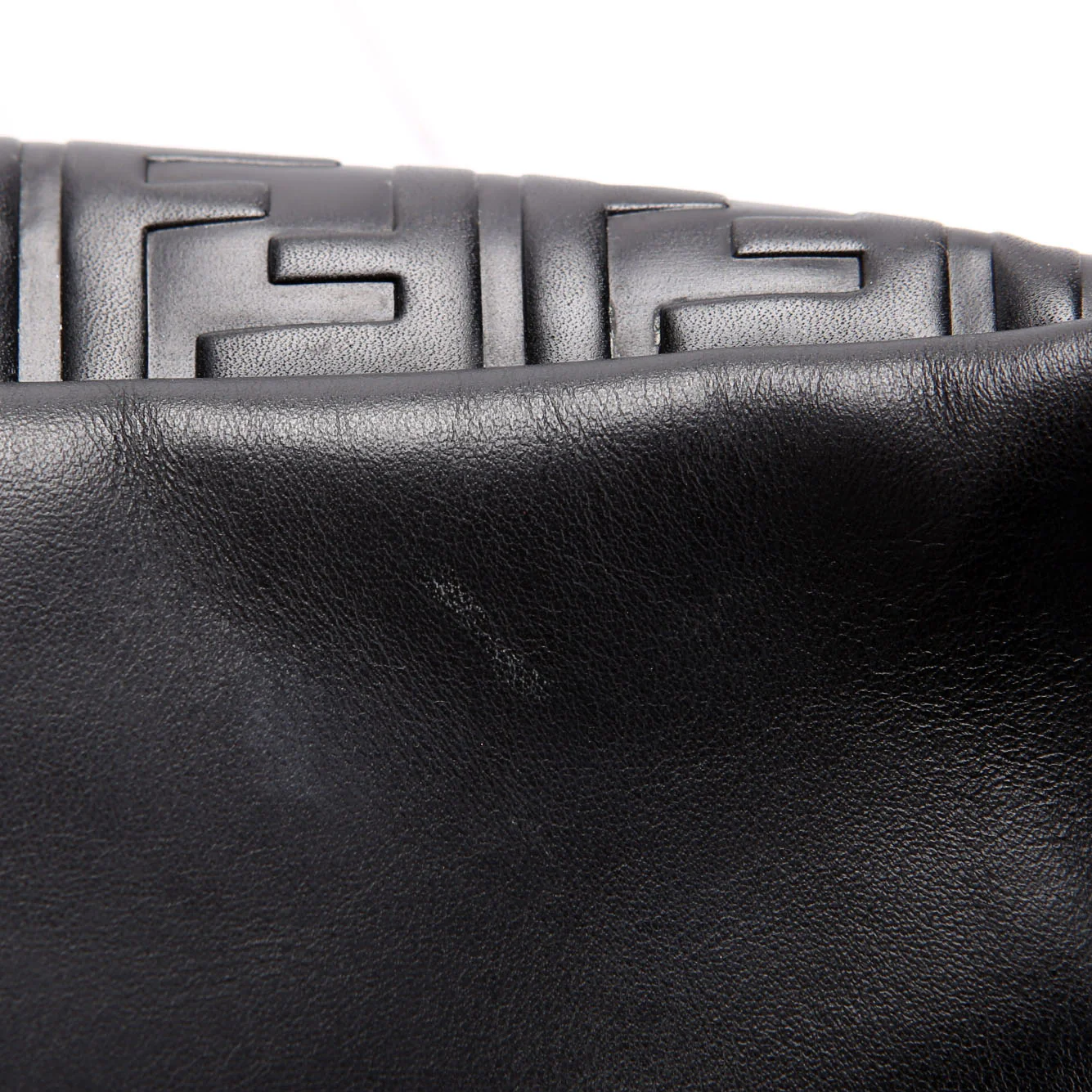 7VA434 FF Embossed Bumbag Black - Image 7