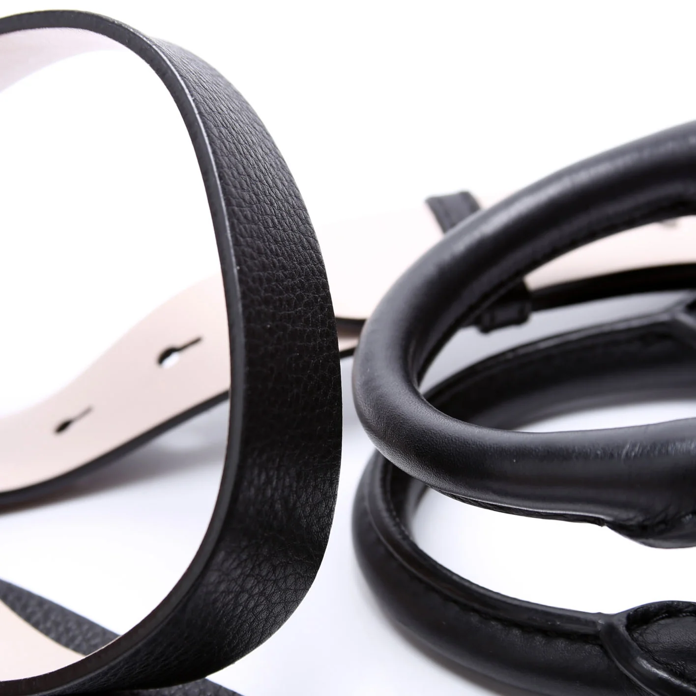 8006678 Baby Belt Bag Pebble Leather Black/Brown - Image 10