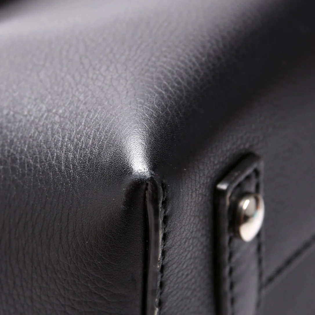 8006678 Baby Belt Bag Pebble Leather Black/Brown - Image 5