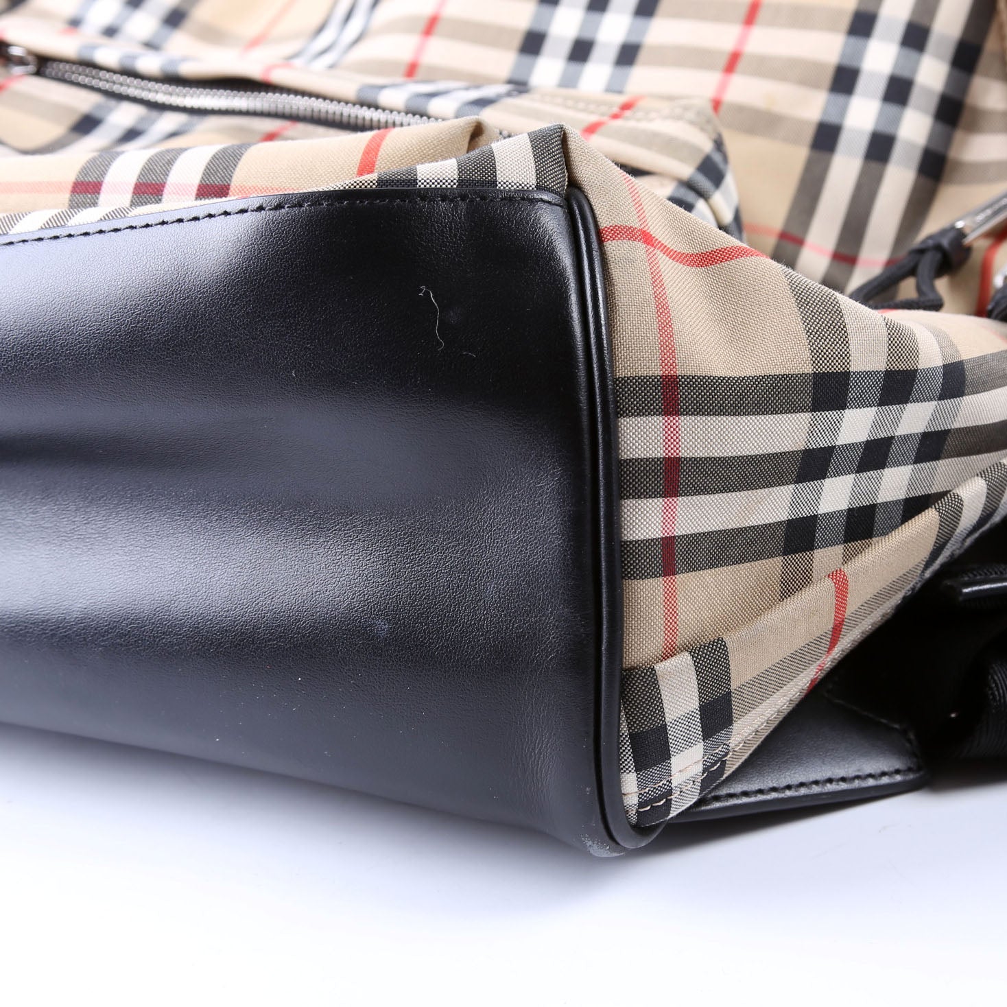 8016106 Archive Check Nylon Backpack - Image 8