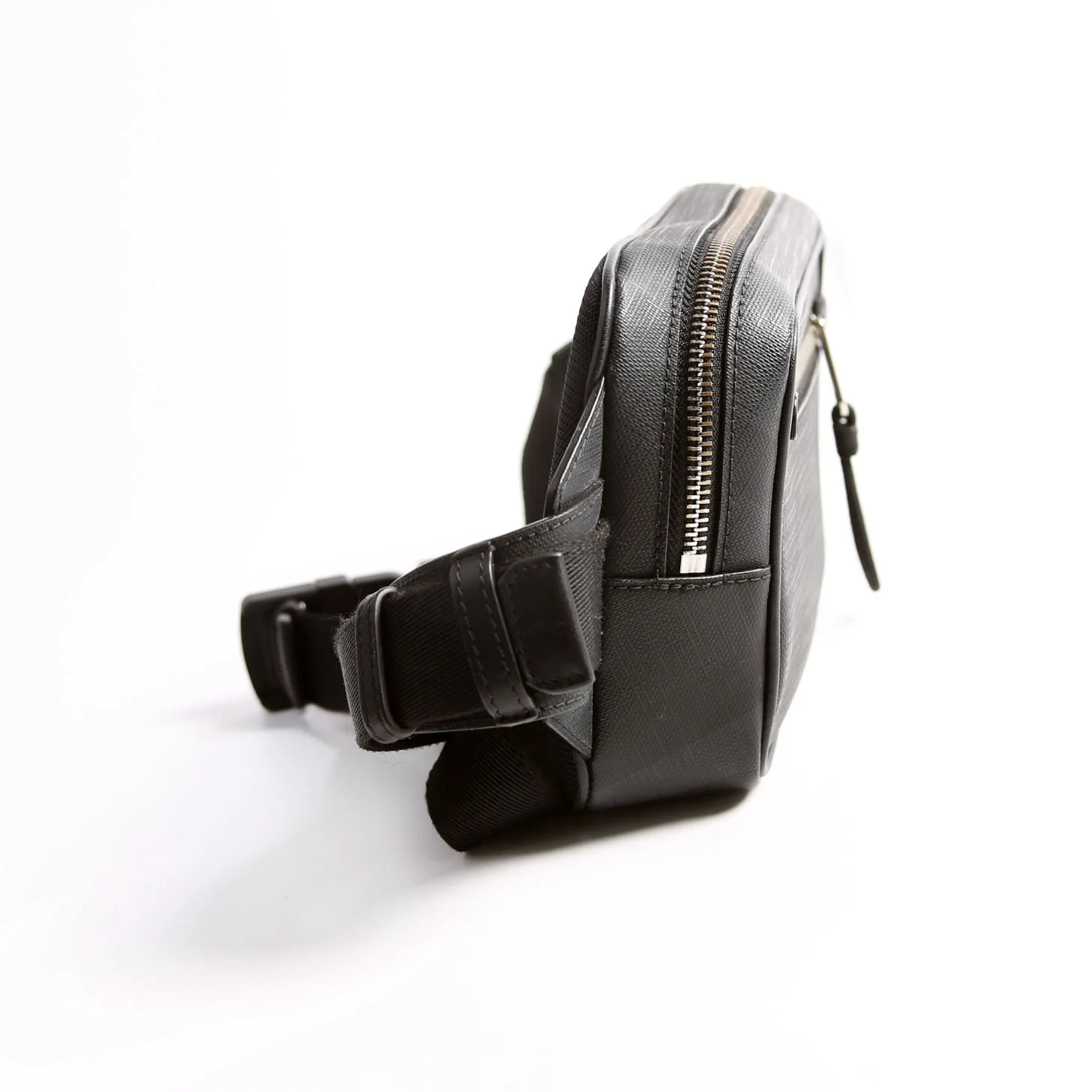 8017717 London Check Bumbag Black - Image 3