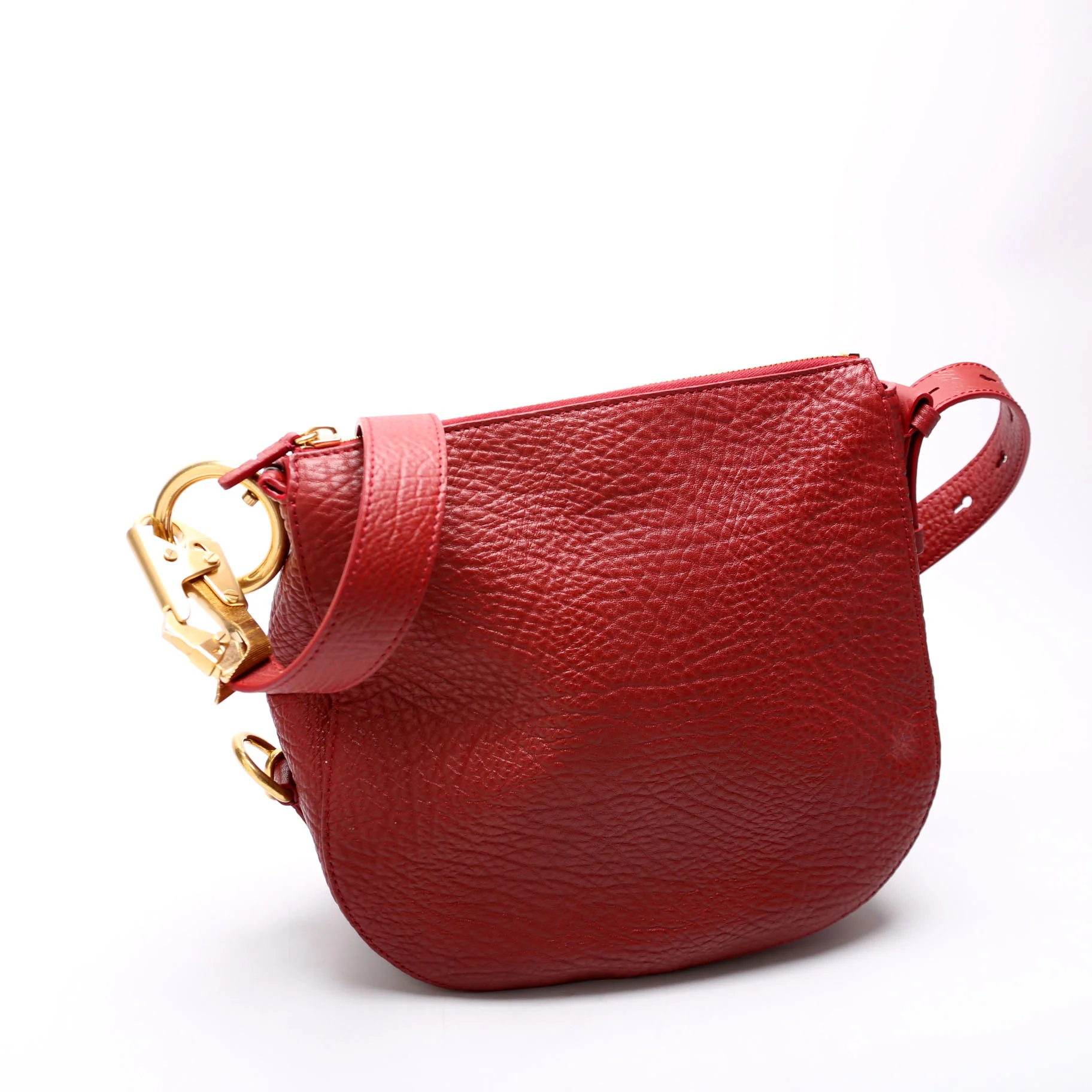 8085420 Knight Leather Hobo Red - Image 2