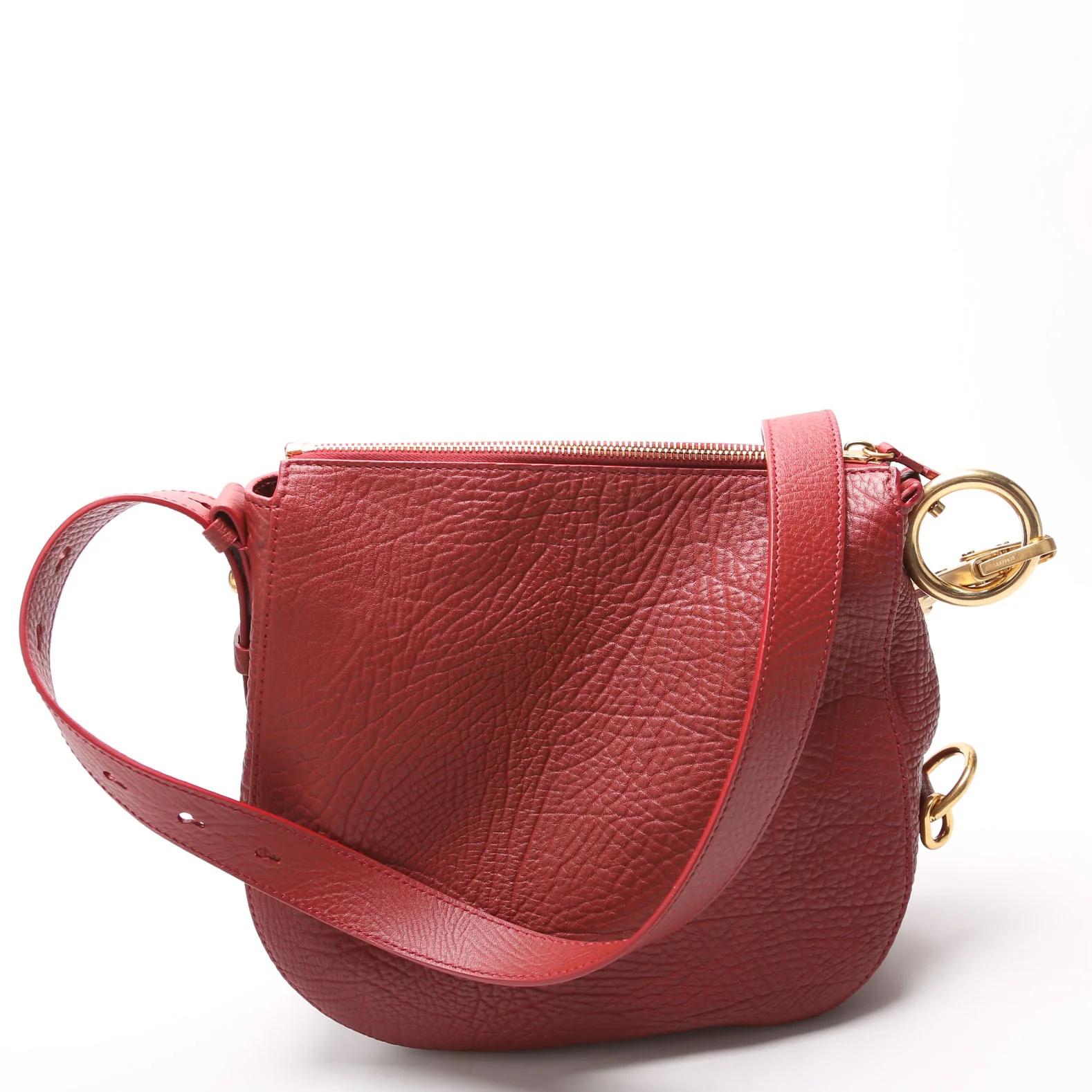 8085420 Knight Leather Hobo Red - Image 3
