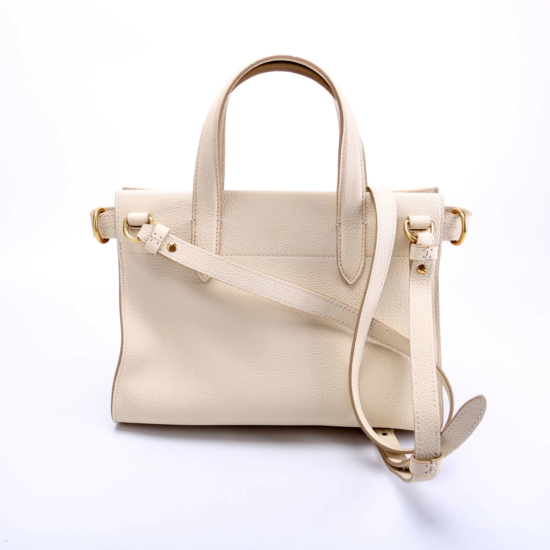 8111349 Cotswold Mini Top Handle Bag Calfskin Cream - Image 3