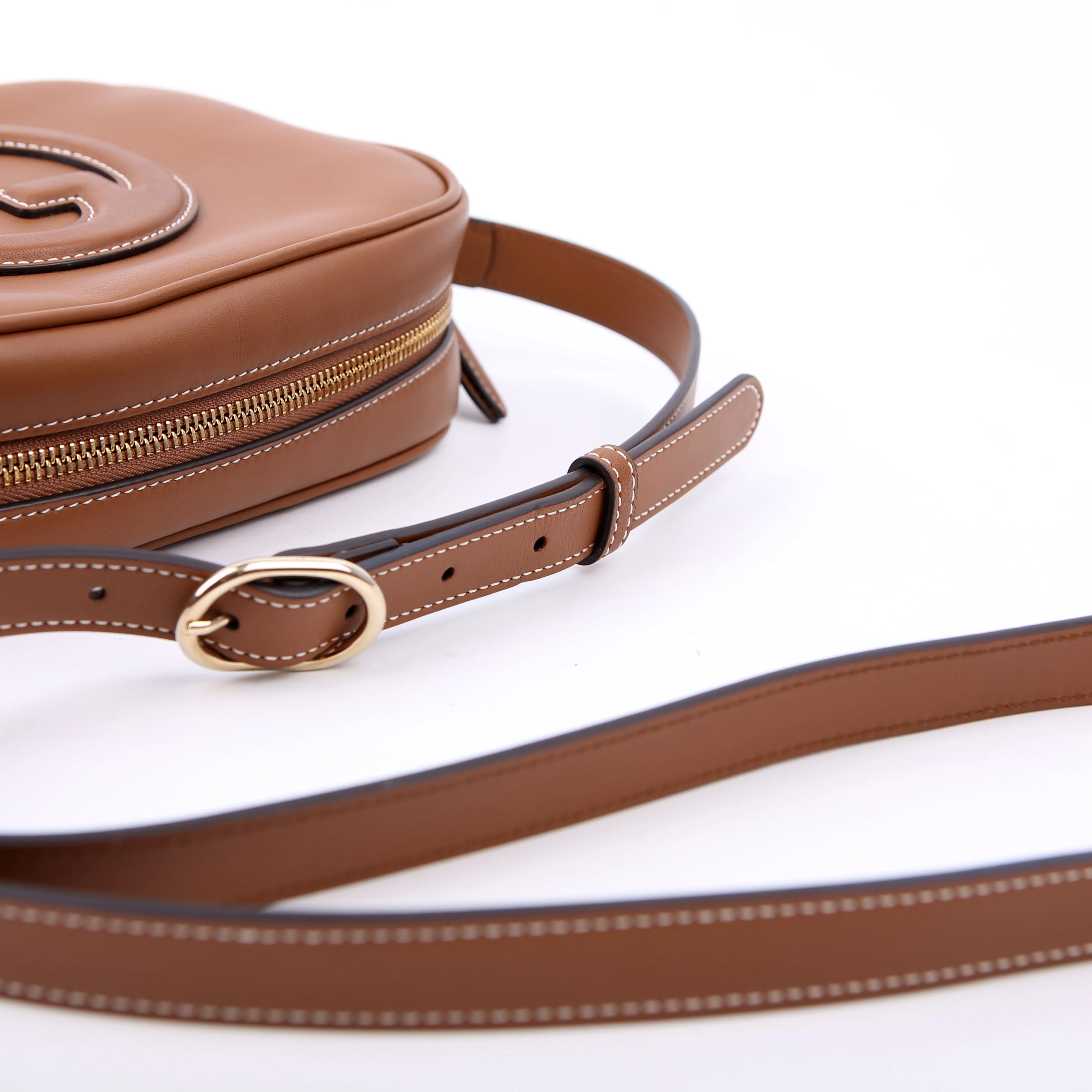 820429 Blondie Camera Shoulder Bag Brown - Image 10