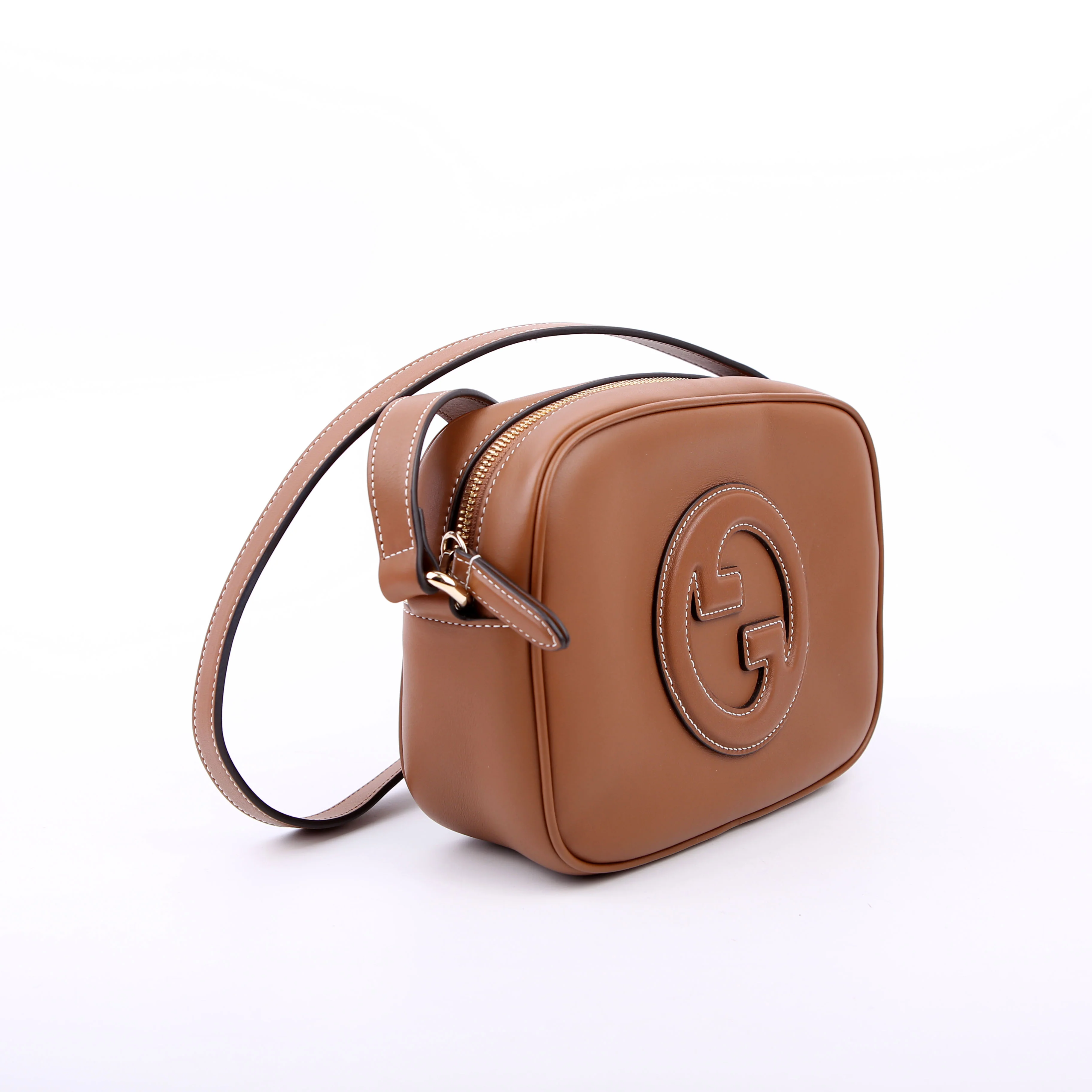 820429 Blondie Camera Shoulder Bag Brown - Image 2