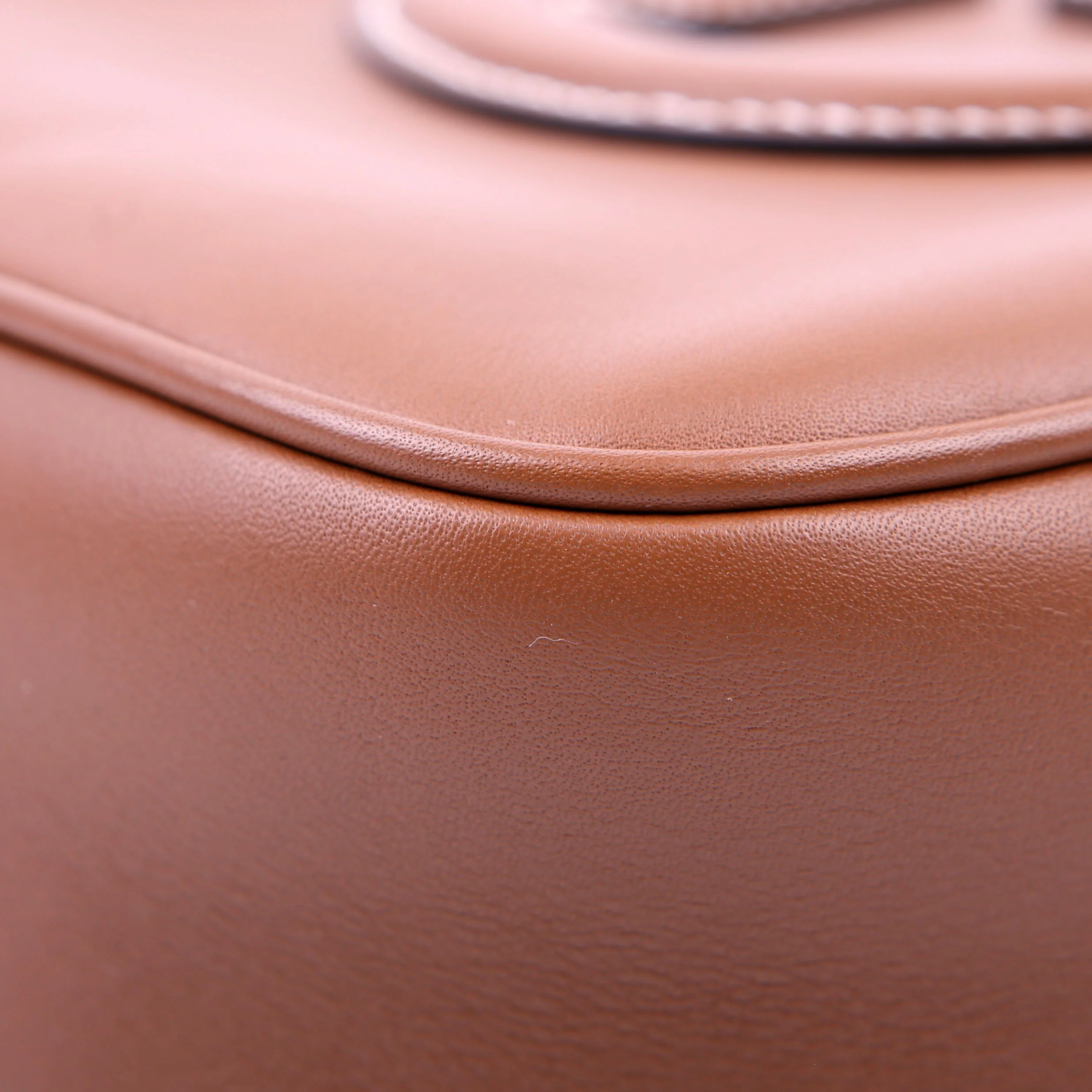 820429 Blondie Camera Shoulder Bag Brown - Image 5