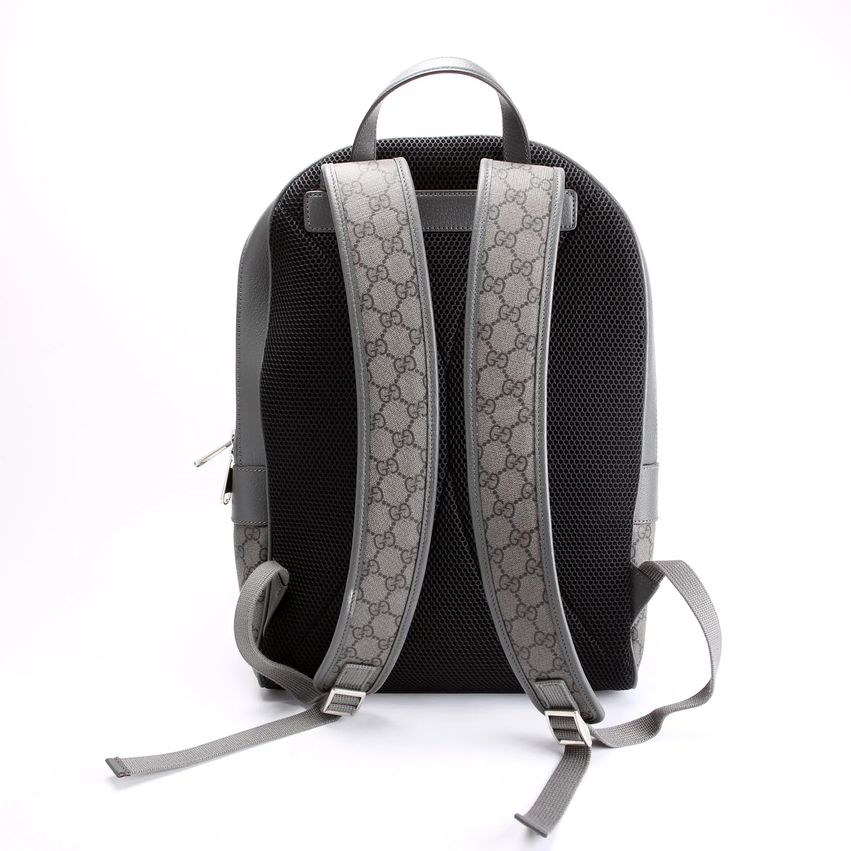 821938 GG Supreme Ophidia Medium Backpack Grey - Image 3