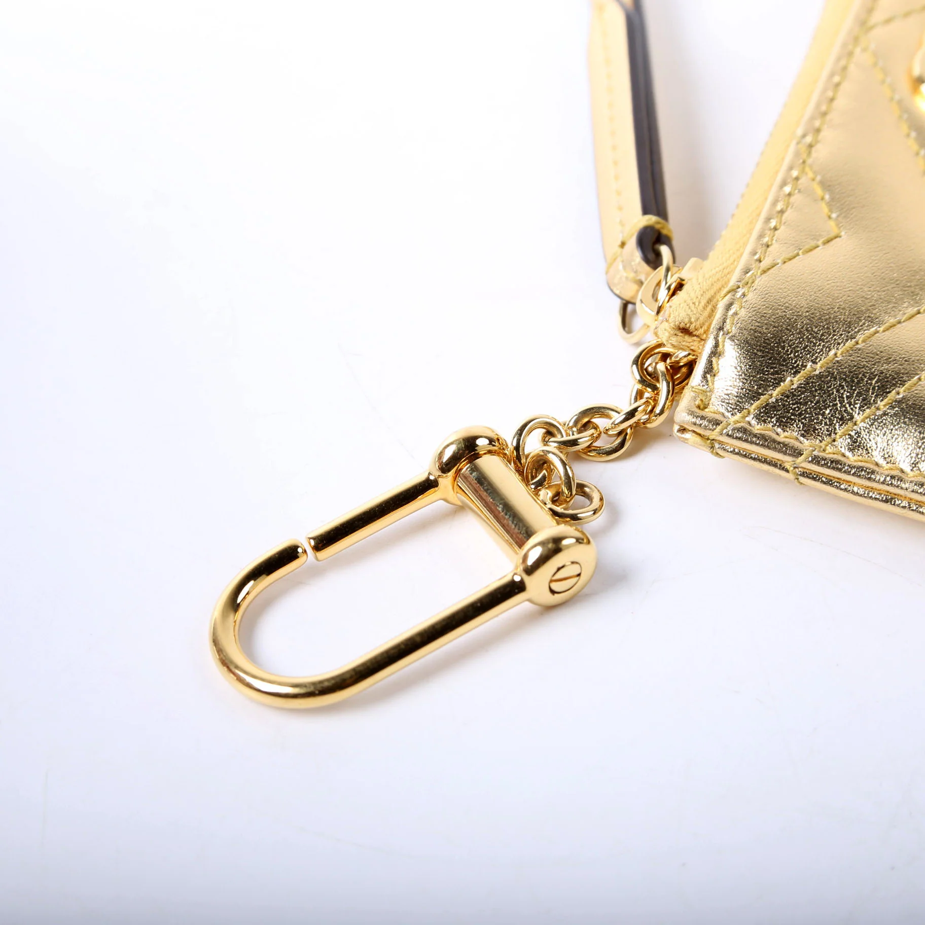 826199 Marmont Key Pouch Gold - Image 7