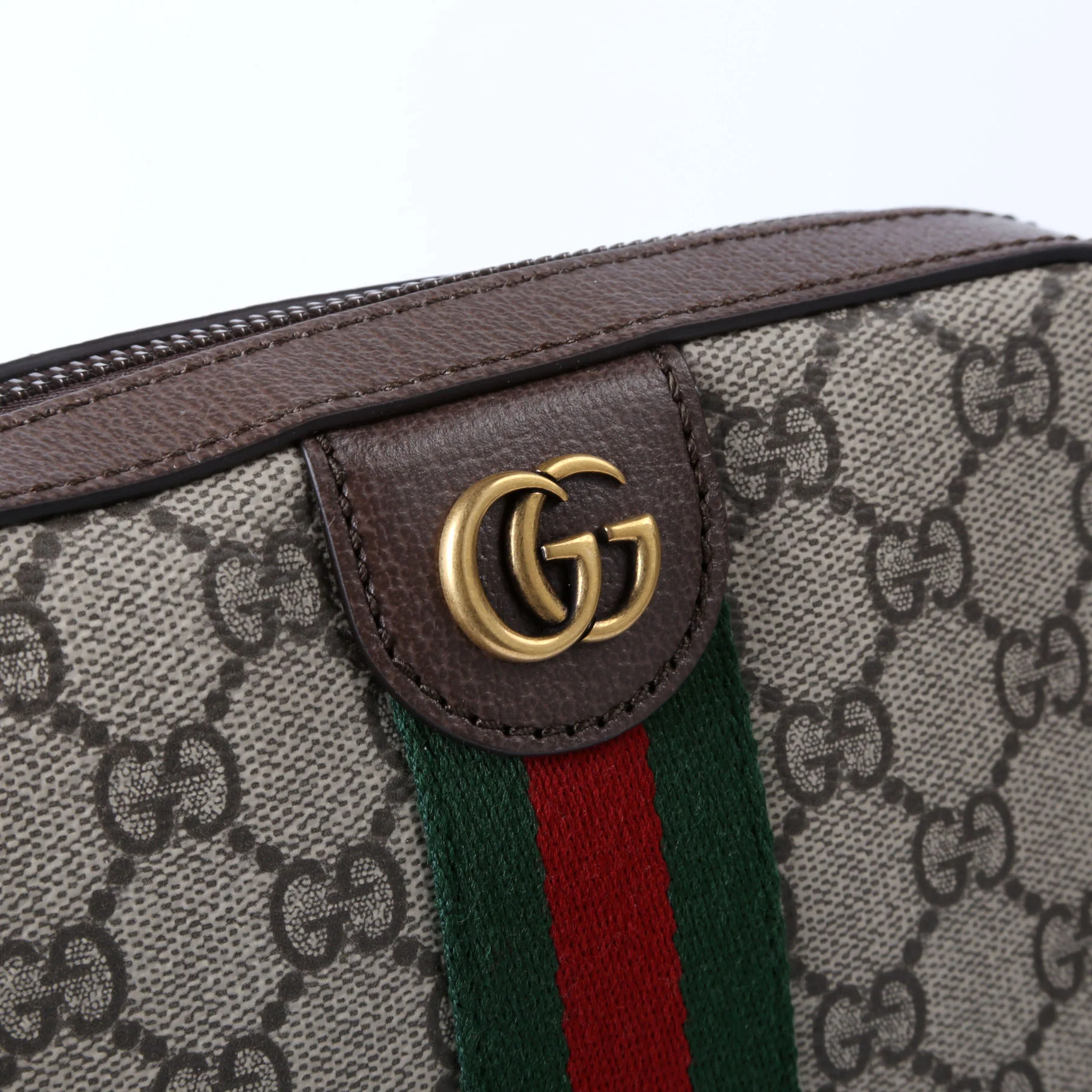 839103 GG Supreme Ophidia Slingbag Small Brown - Image 6