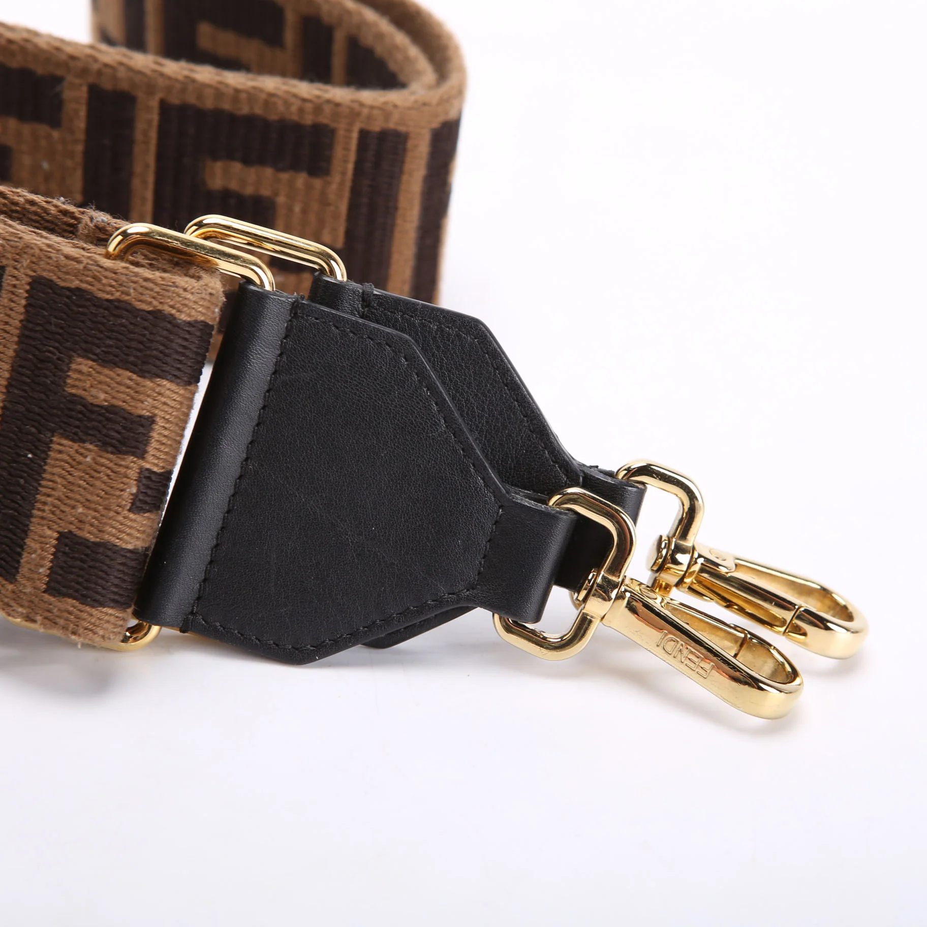 8AV386 Strap You FF Fabric Strap Brown/Black - Image 2