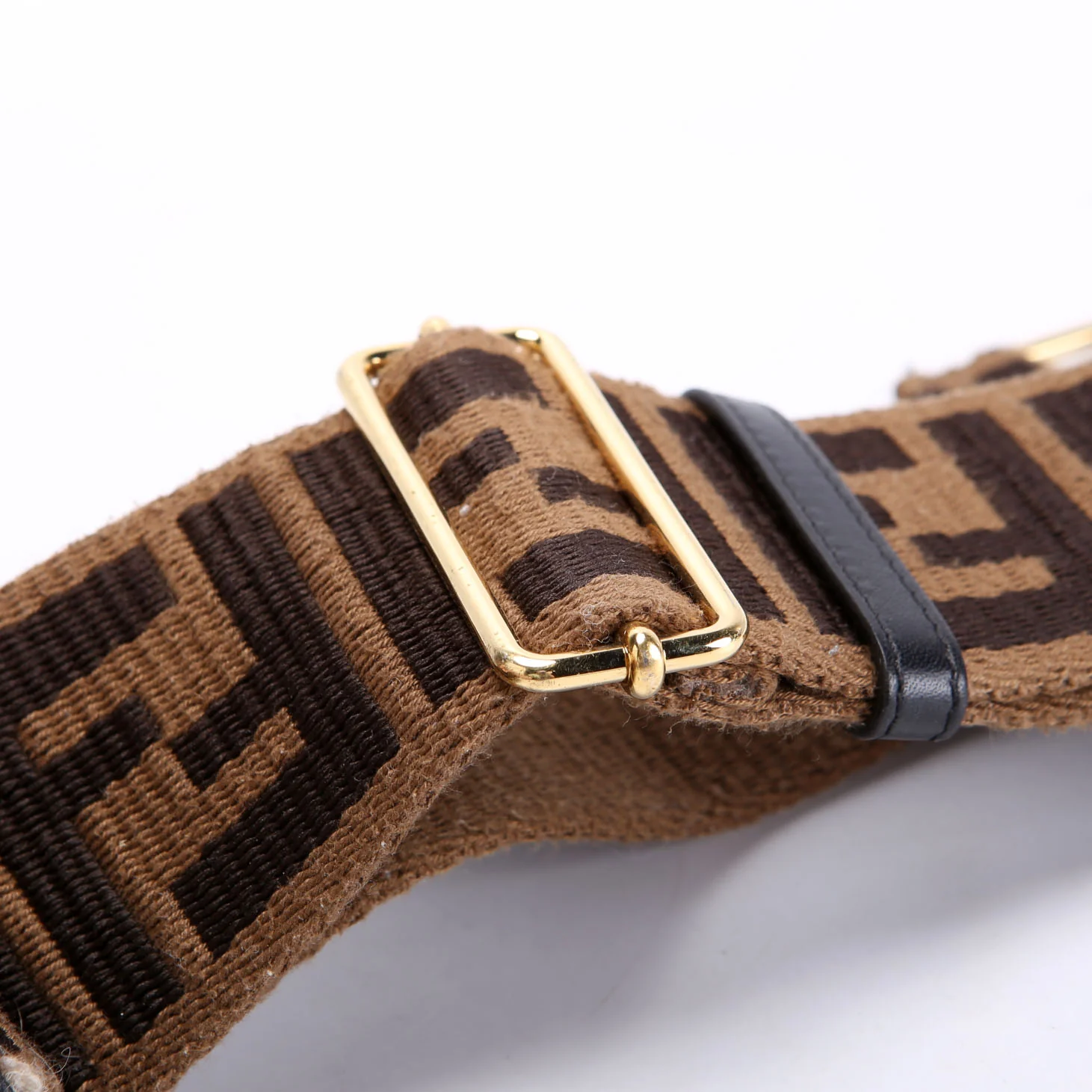8AV386 Strap You FF Fabric Strap Brown/Black - Image 3