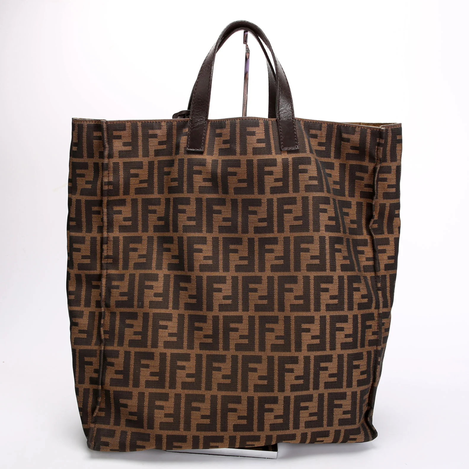 8BH173 Zucca Soft Tote Brown - Image 3