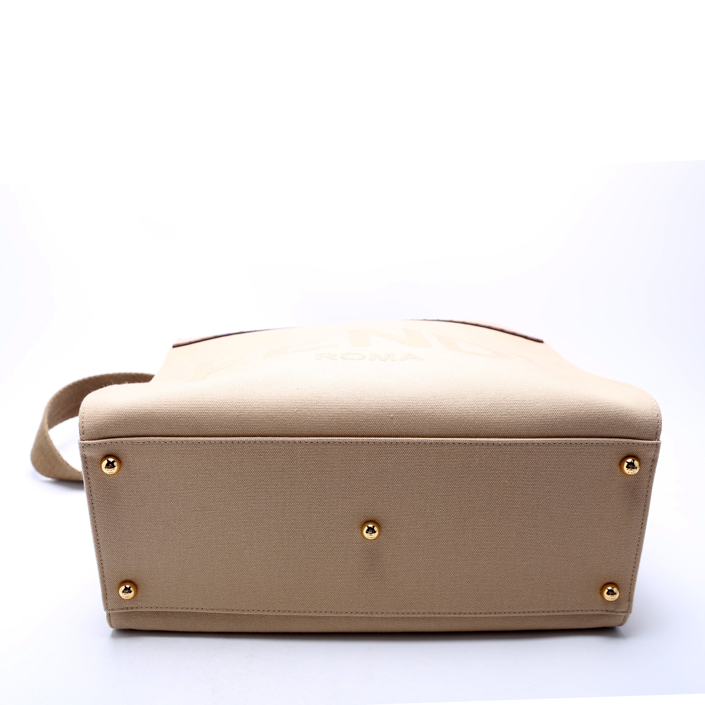 8BH386 Sunshine Shopper Medium Canvas Tan - Image 4