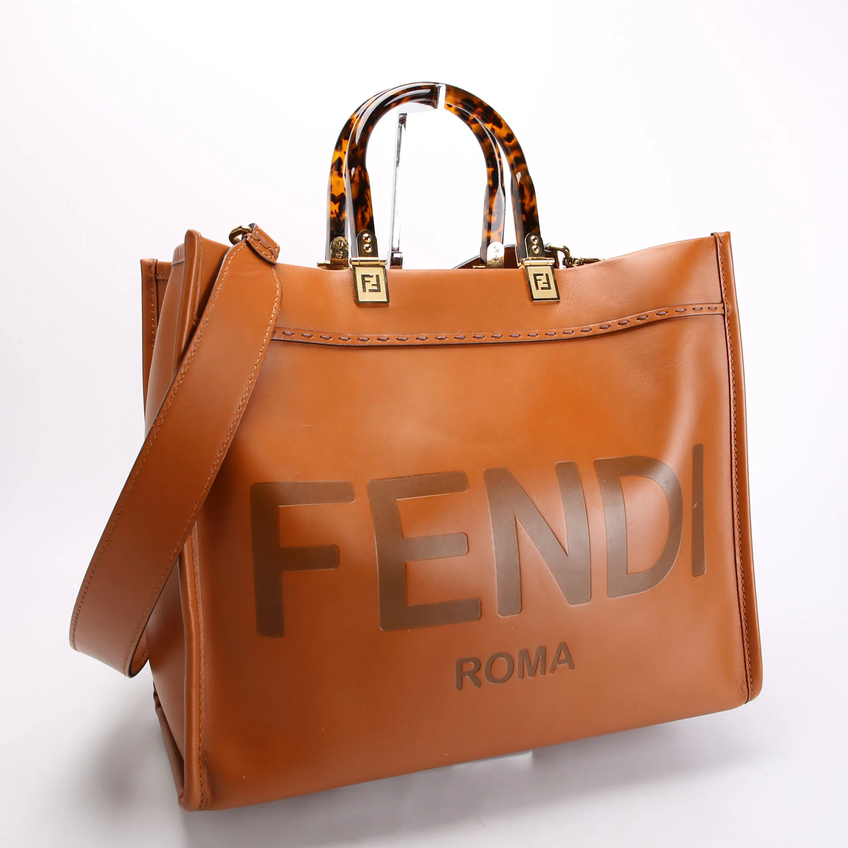 8BH386 Sunshine Shopper Medium Leather - Image 2