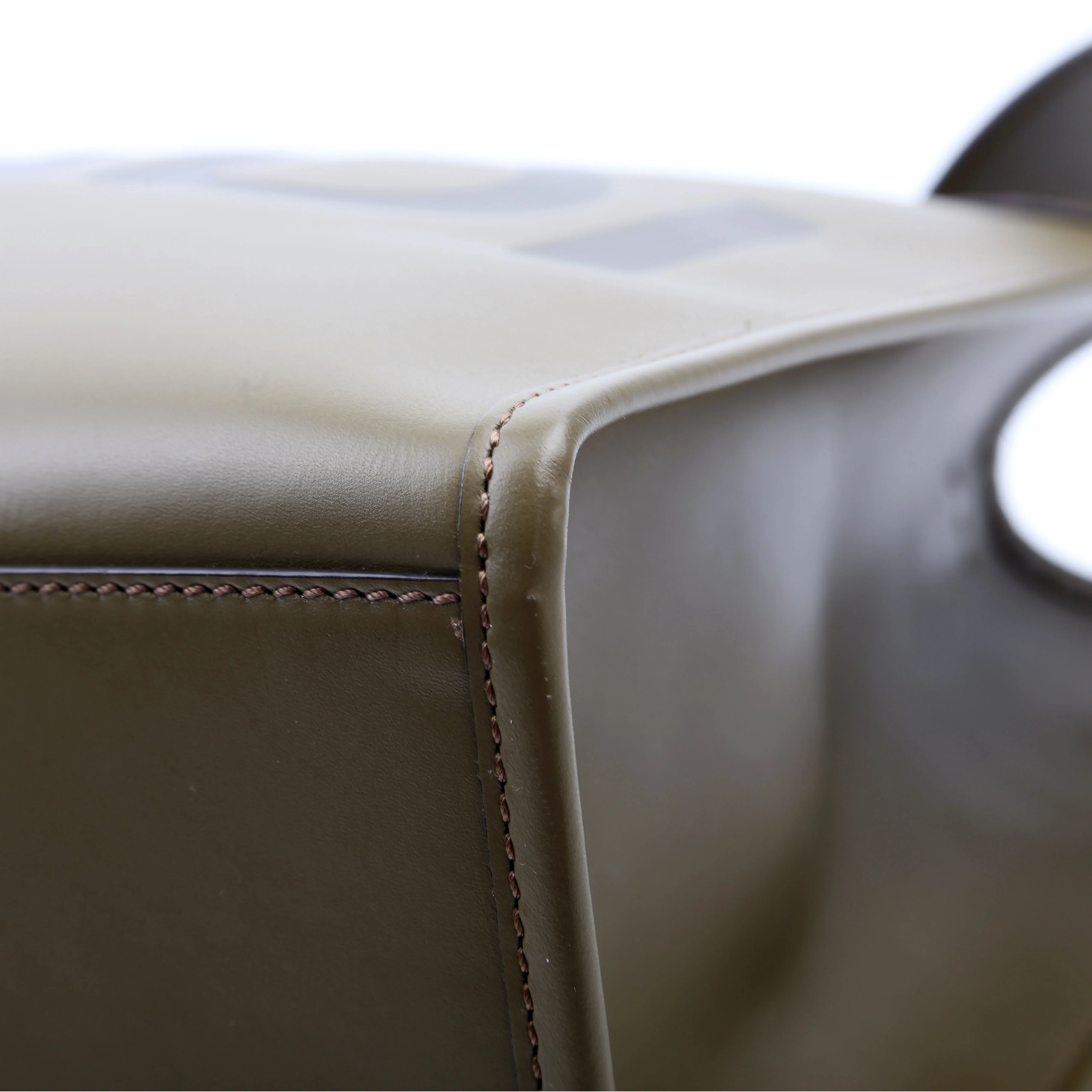 8BH386 Sunshine Shopper Medium Leather Green - Image 7