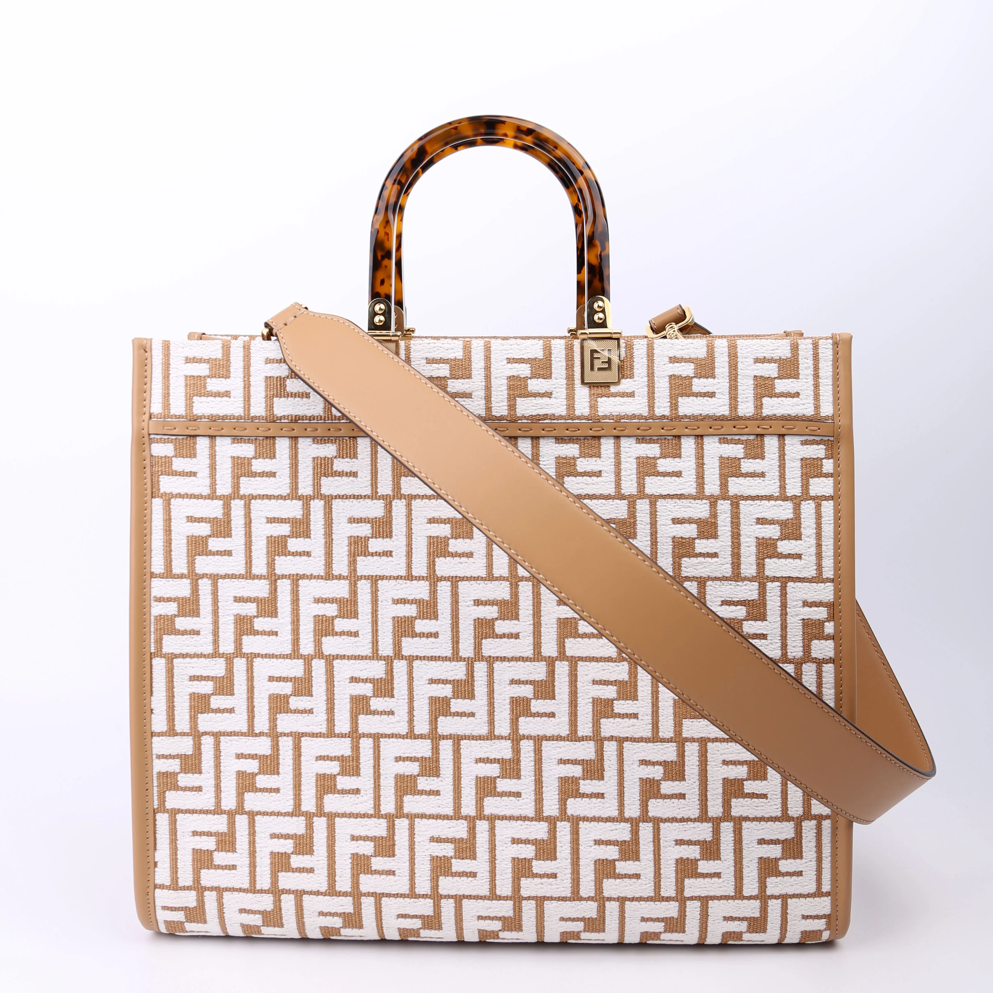 8BH386 Sunshine Shopper Medium Raffia - Image 3