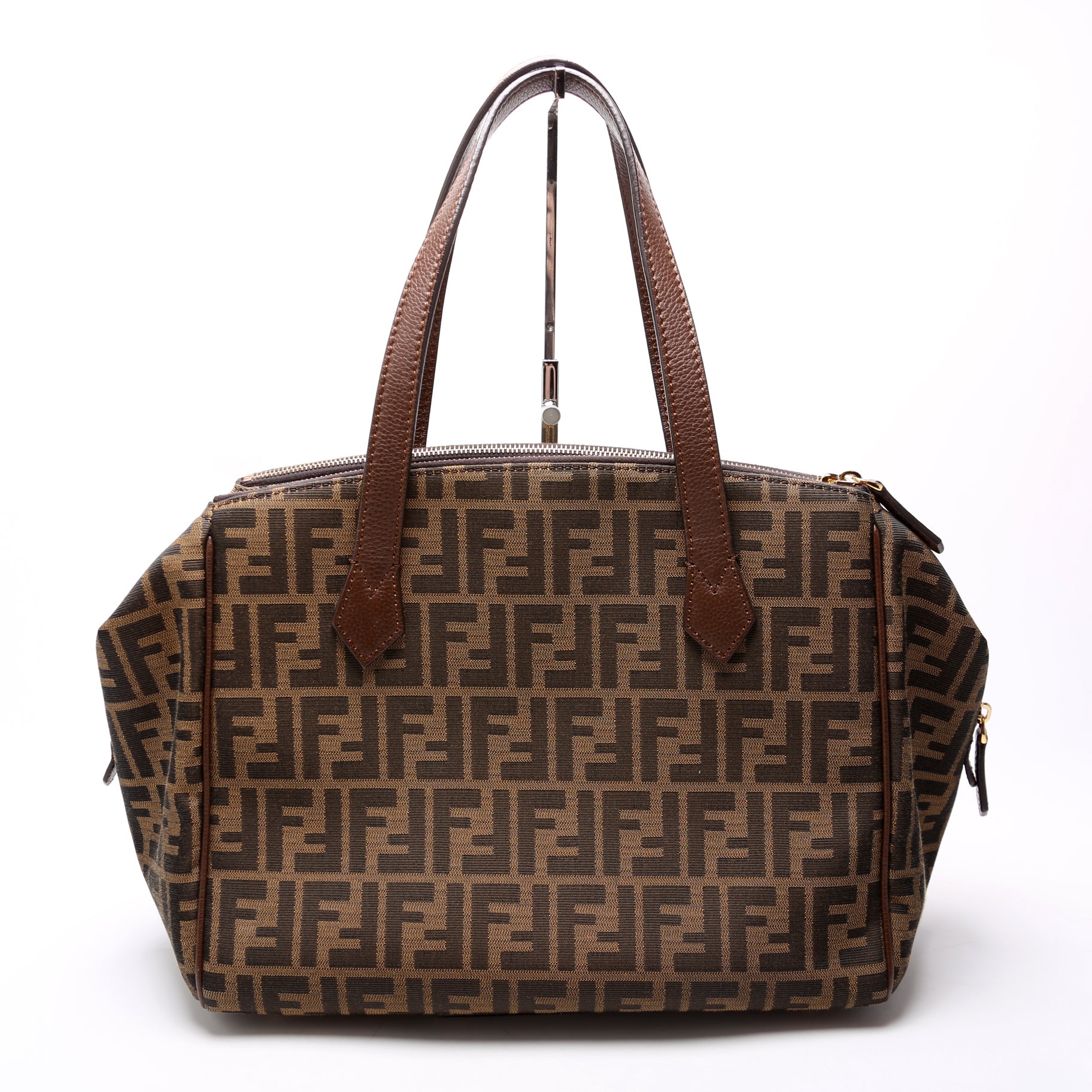 8BL118 Zucca Double Zip Tote - Image 3
