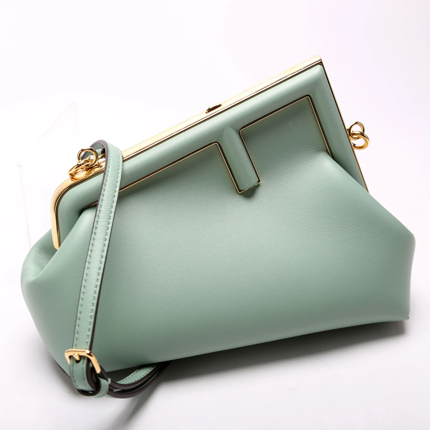 8BP129 Fendi First Small Mint Green - Image 2