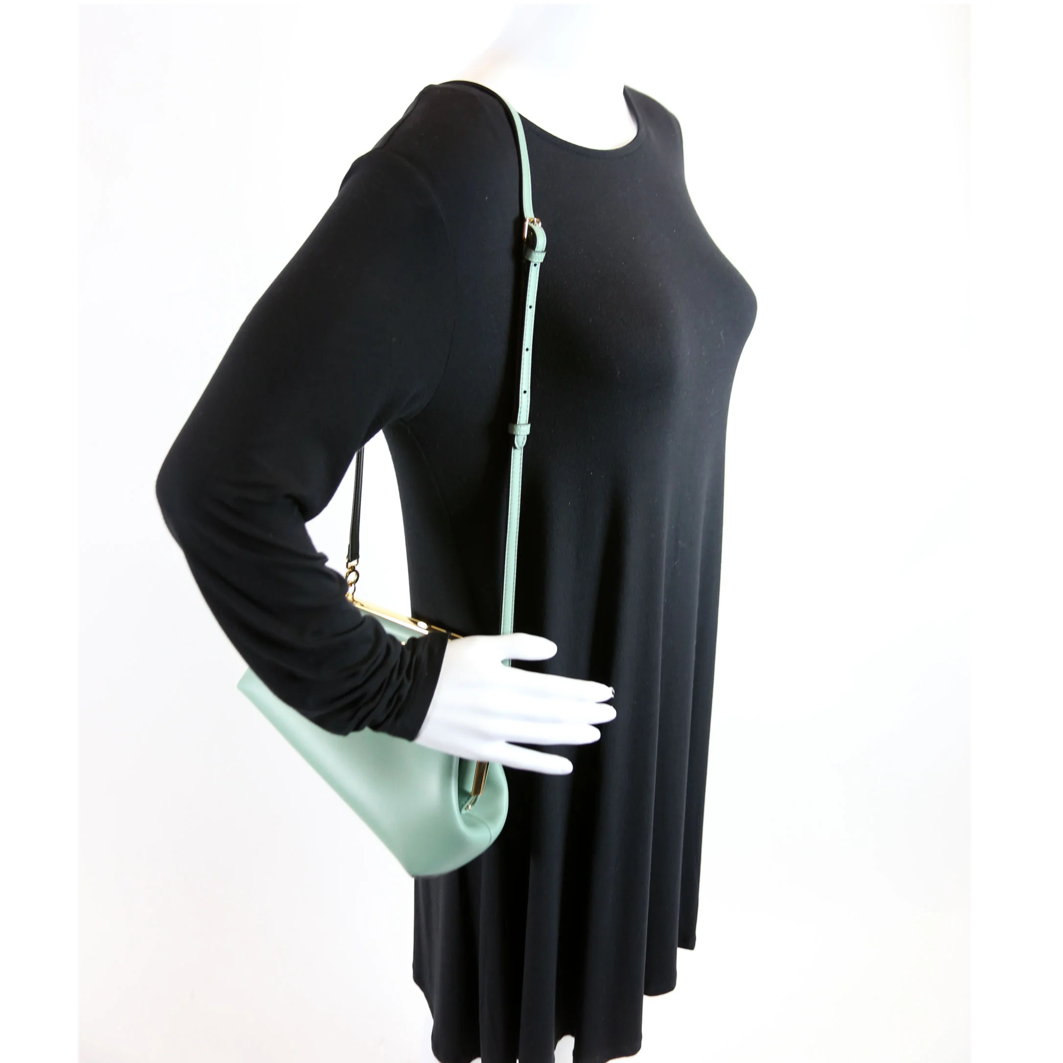 8BP129 Fendi First Small Mint Green - Image 9