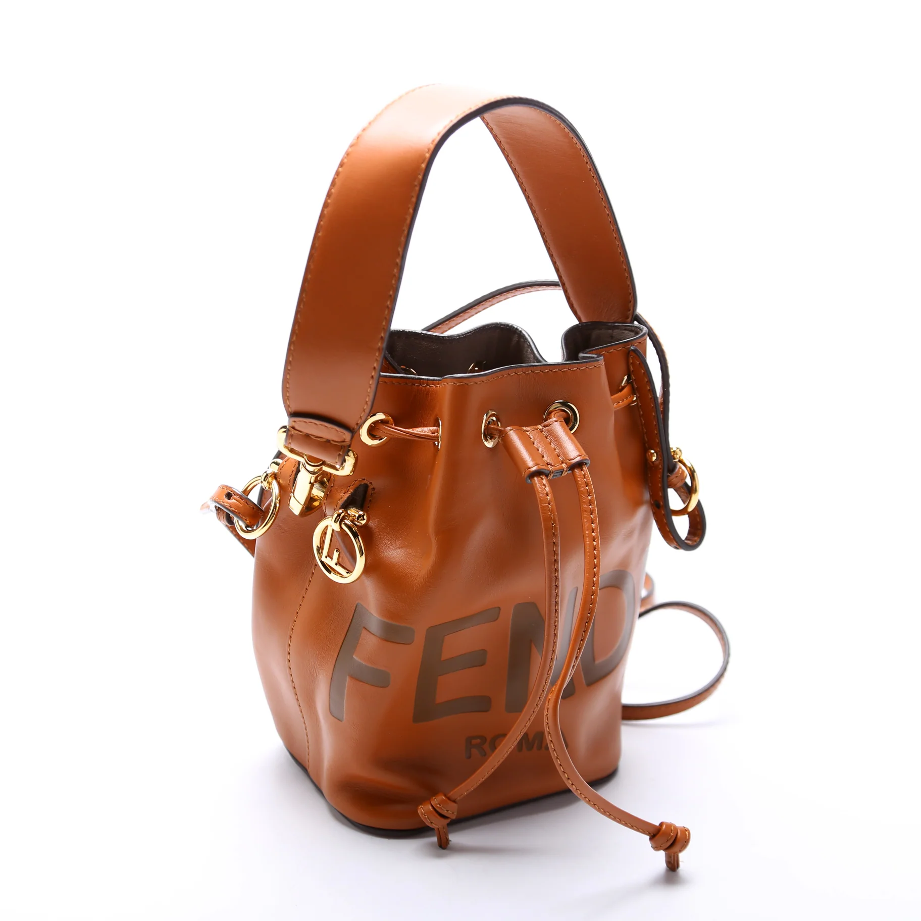 8BR010 Mon Tresor Mini Bucket Leather - Image 2
