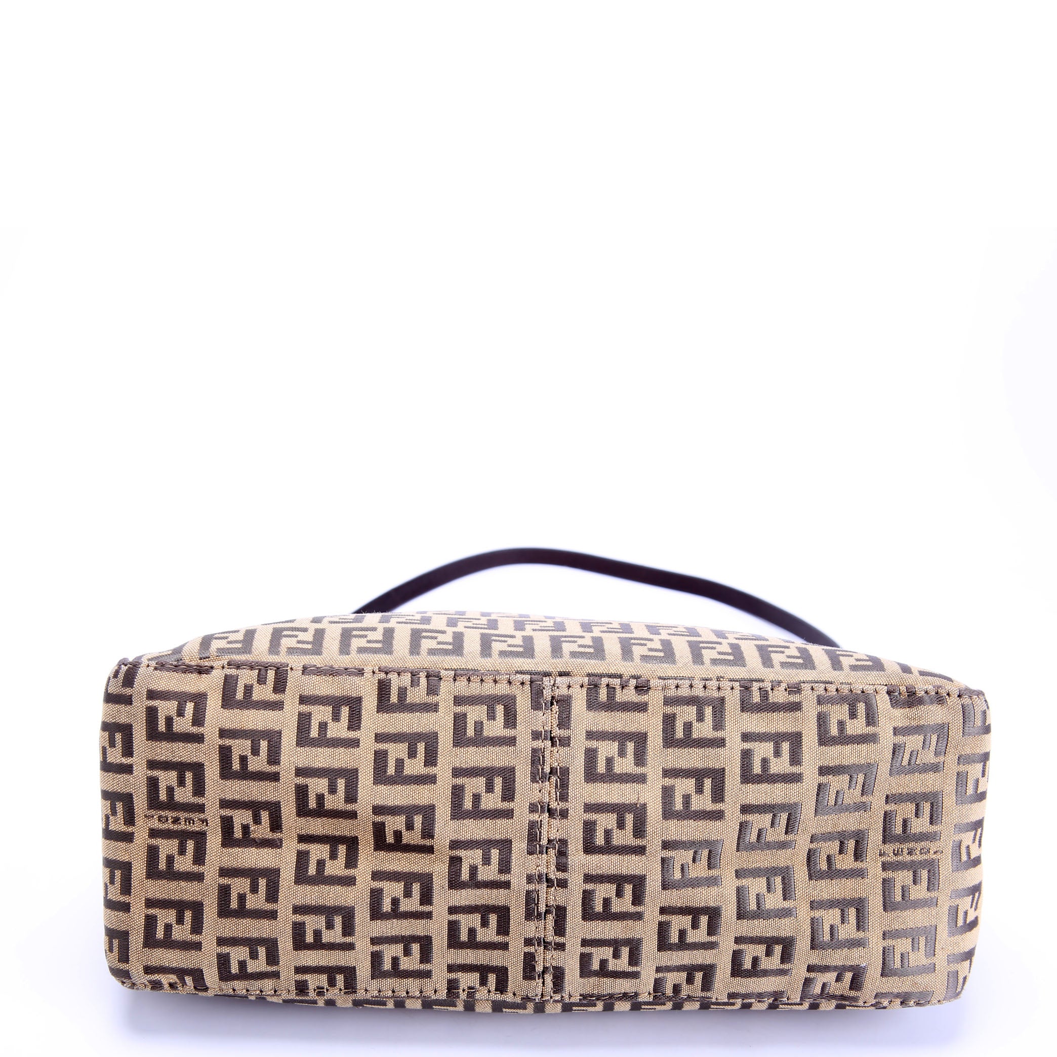 8BR136 Zucchino Mini Pochette Brown/Beige - Image 4