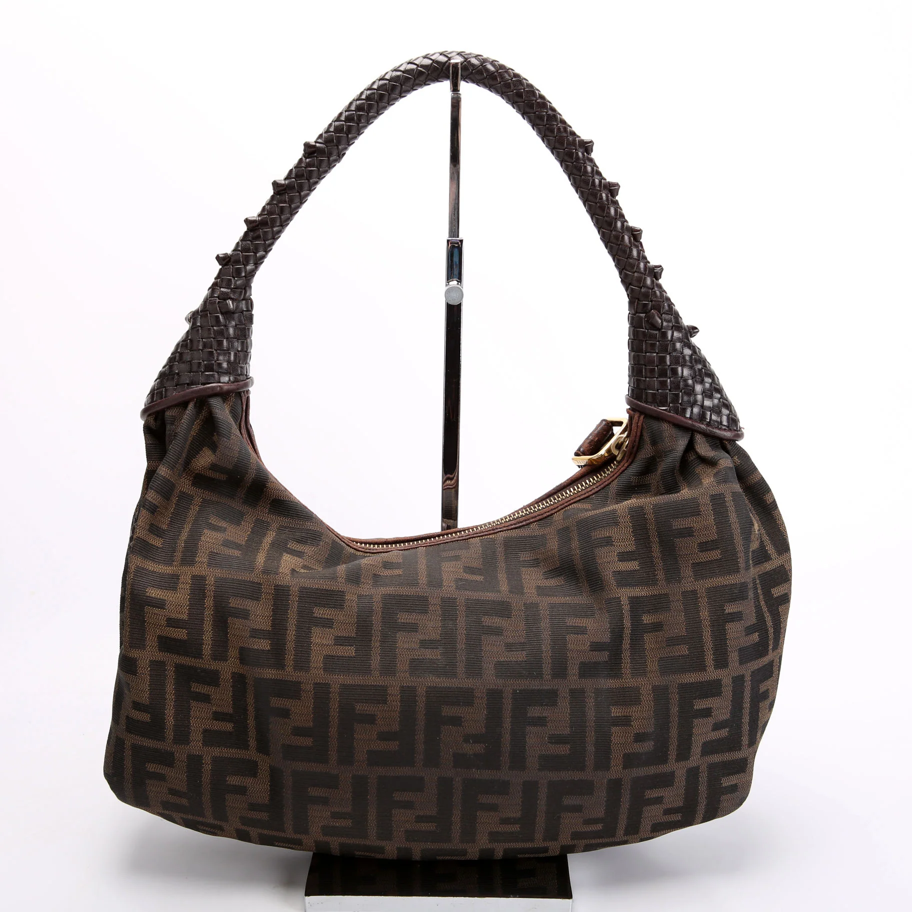 8BR545 FF Zucca Hobo Brown - Image 3