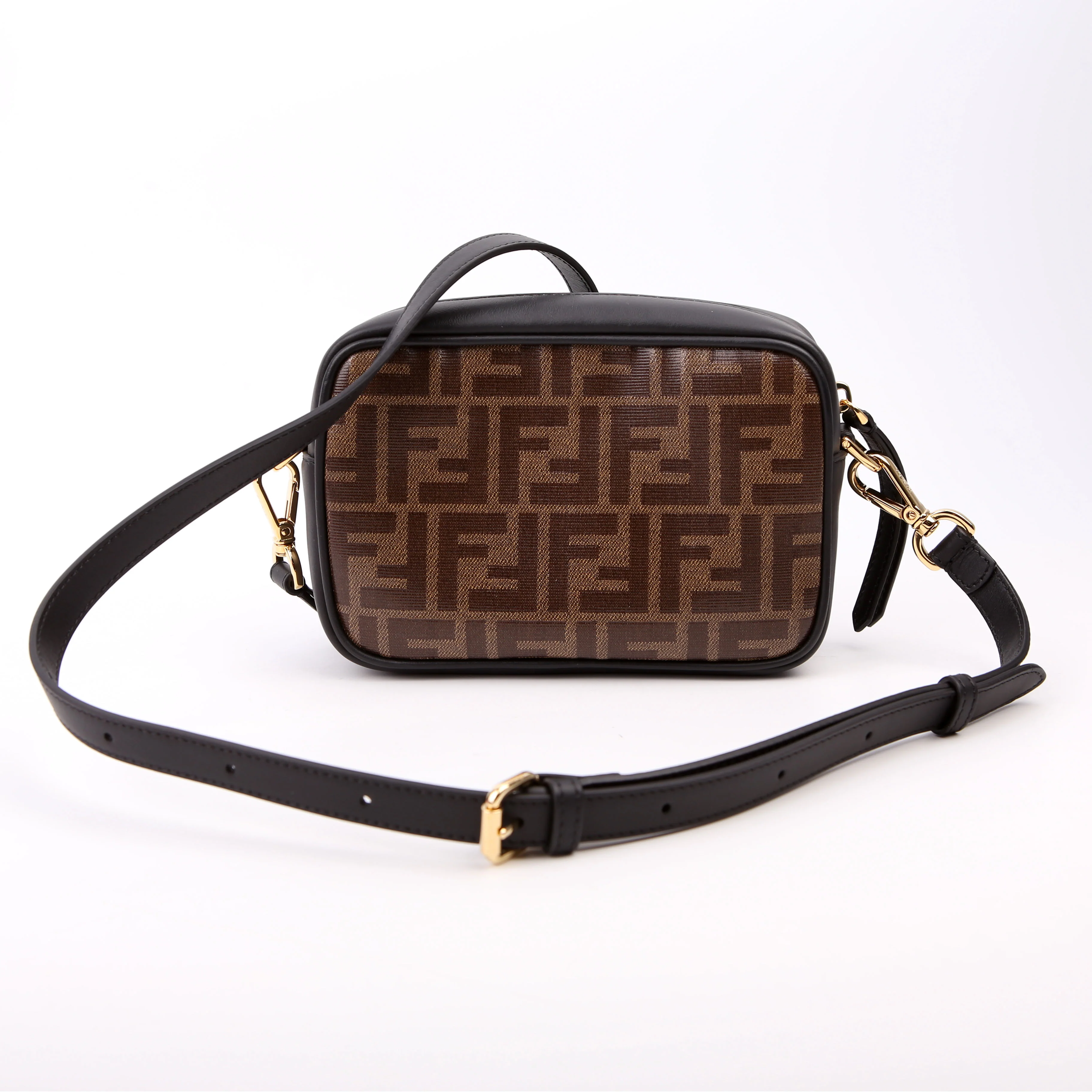 8BS019 Zucca Coated Canvas Mini Camera Bag - Image 3