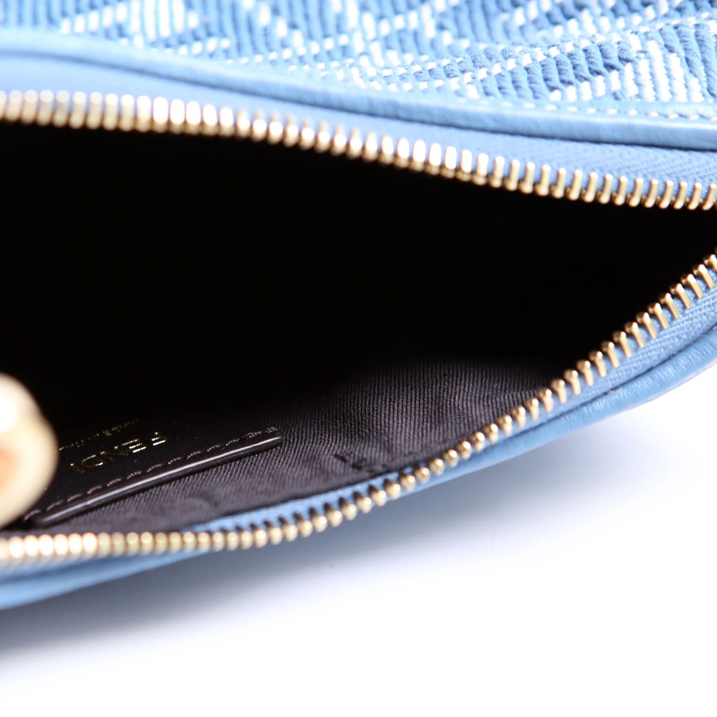 8BS081 Fendigraphy Jacquard FF Mini Blue - Image 11
