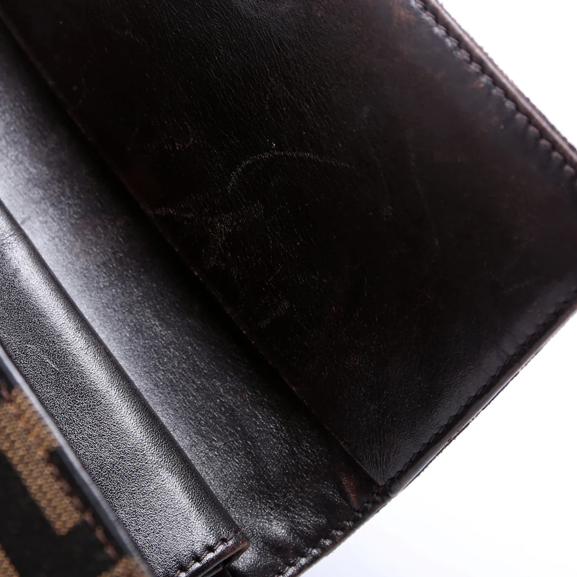 8M0011 Zucca Compact Trifold Wallet Brown - Image 8