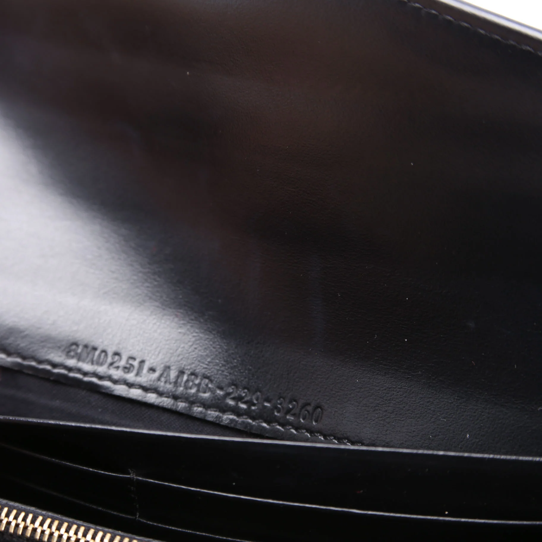 8M0251 F Is Fendi Flap Wallet Black - Image 7