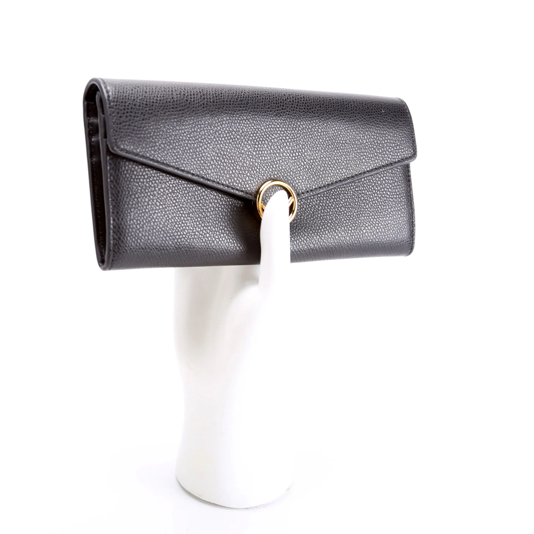 8M0251 F Is Fendi Flap Wallet Black - Image 8